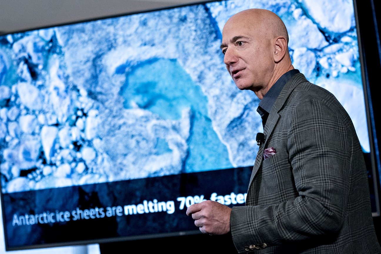 Jeff Bezos’s $10 Billion Climate Pledge Sparks Praise and Criticism
