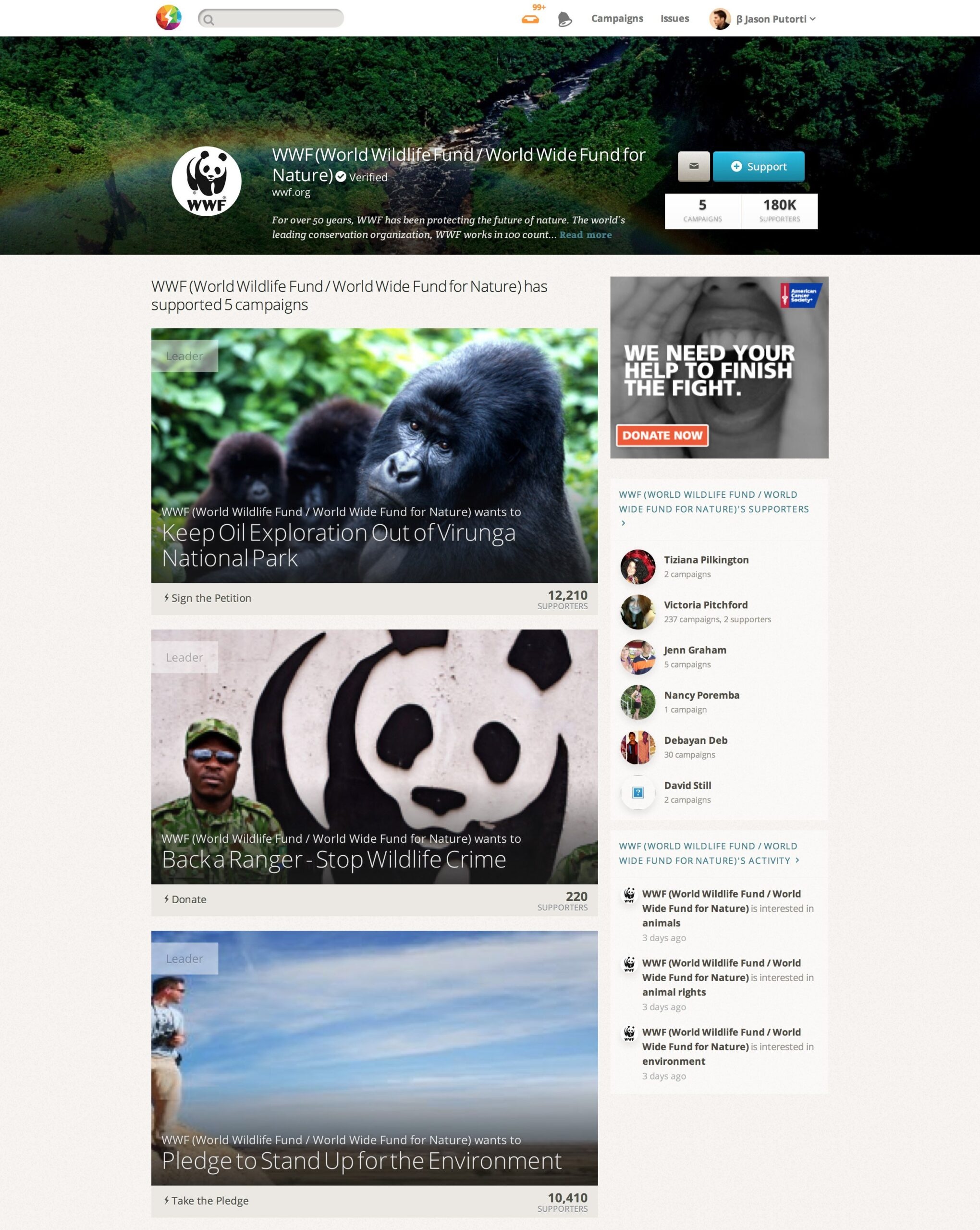 Causes Starts Social Network Focused on Charitable Passions