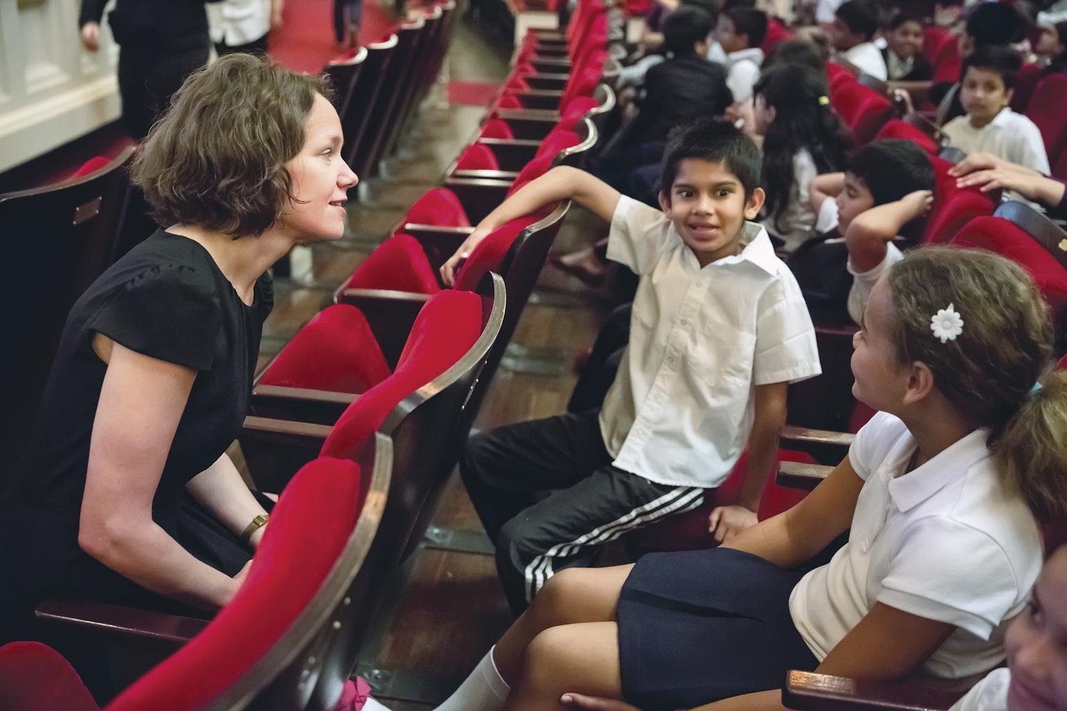 Carnegie Hall Official Shines in Efforts to Reach Out