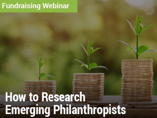 How to Research Emerging Philanthropists
