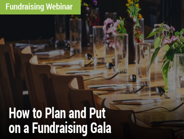 How to Plan and Put on a Fundraising Gala