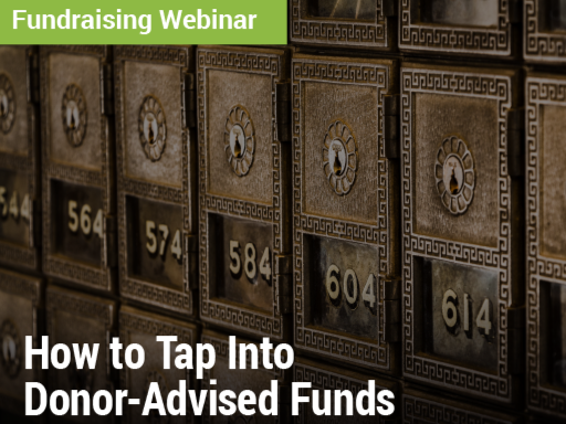 How to Tap Into Donor-Advised Funds