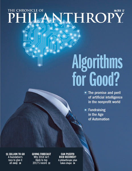 The Chronicle of Philanthropy, July 2018