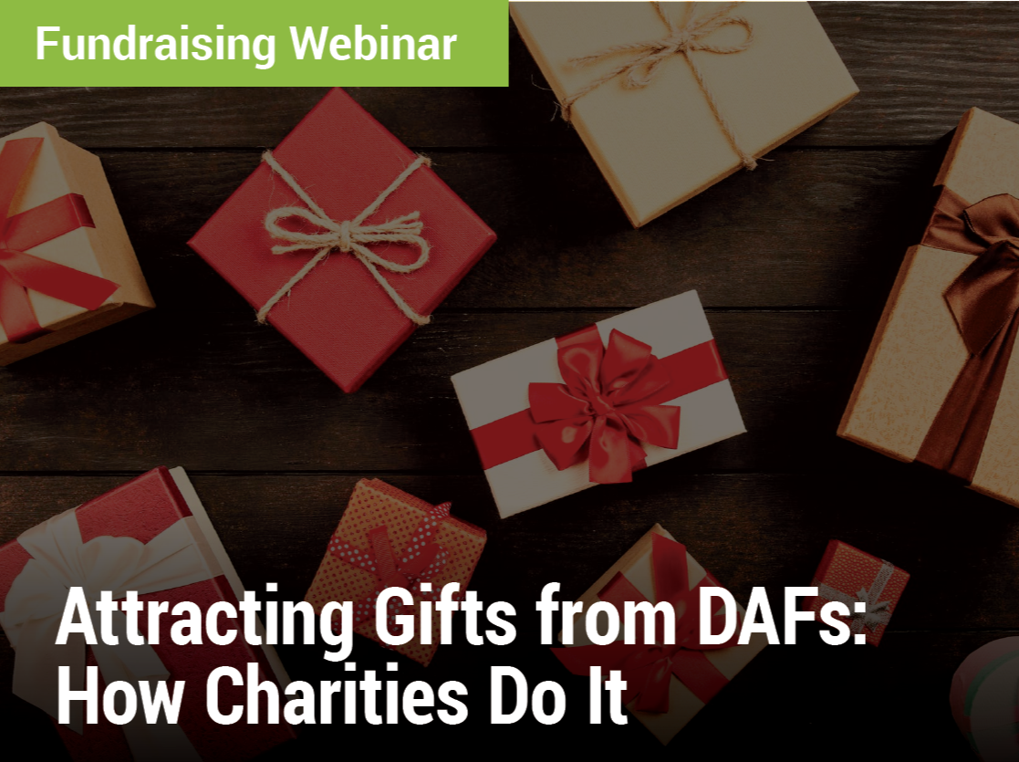 Attracting Gifts from DAFs: How Charities Do It
