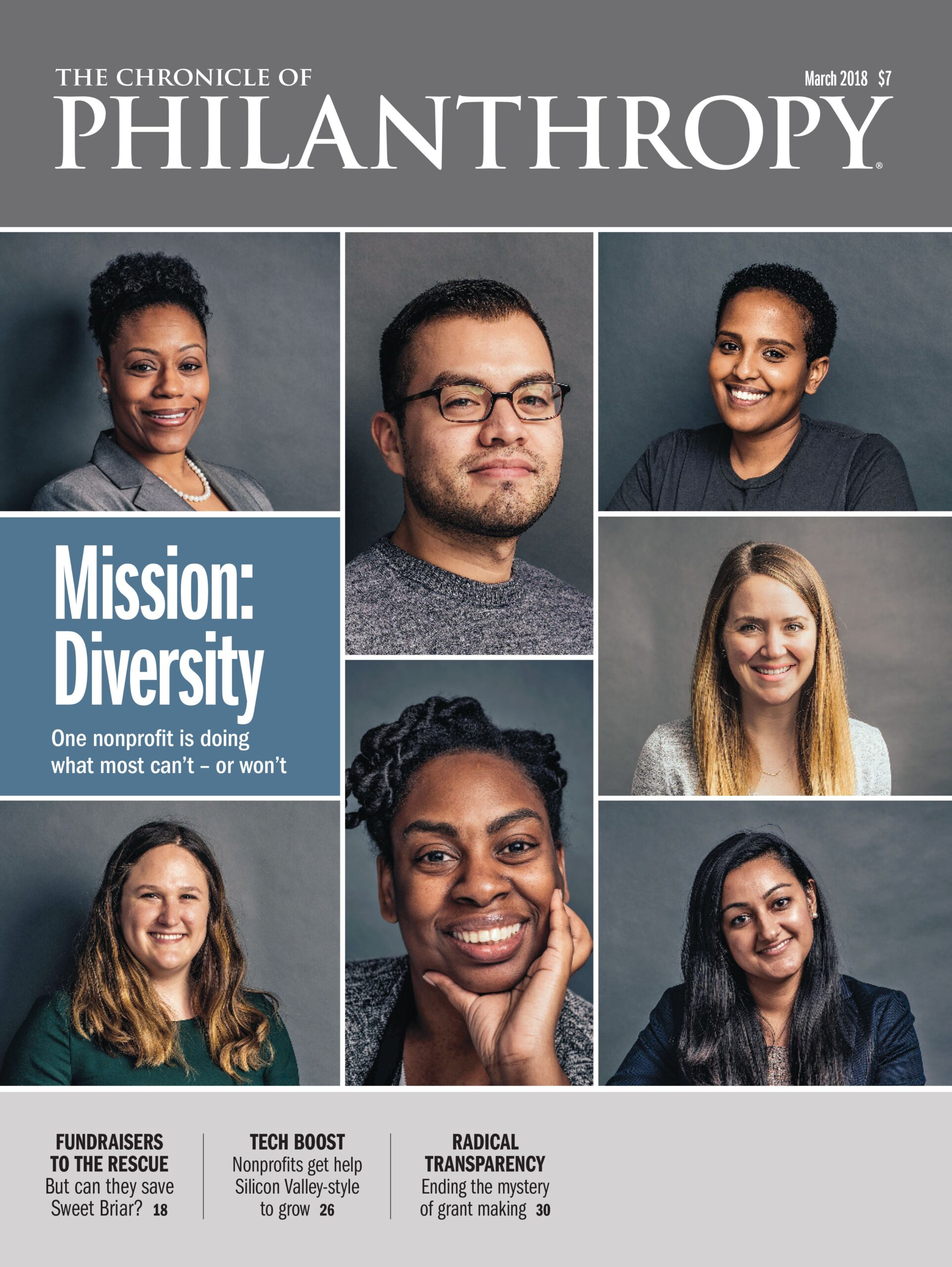 The Chronicle of Philanthropy, March 2018