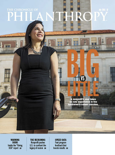 The Chronicle of Philanthropy, July 2016