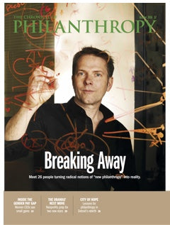 The Chronicle of Philanthropy, October 2016