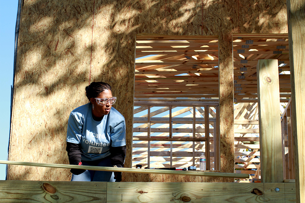 The Mary Reynolds Babcock Foundation took money from its endowment, even though the stock market had plunged, to give added support to its grantees, including the Moore Community House’s Women in Construction Program in Biloxi.