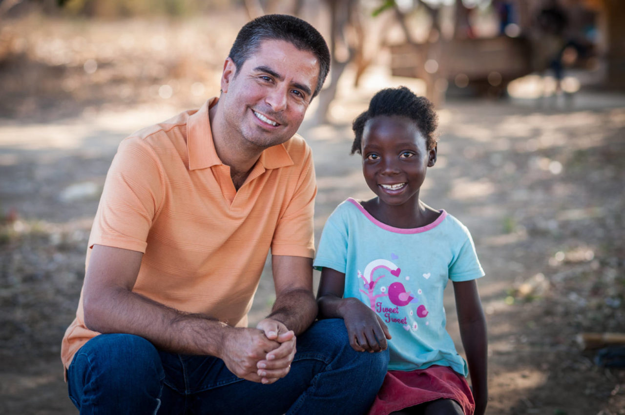 Edgar Sandoval, World Vision’s new president had CEO, who sponsors 8-year-old Faith, of Zambia, has been chief operating officer at the organization for three years.