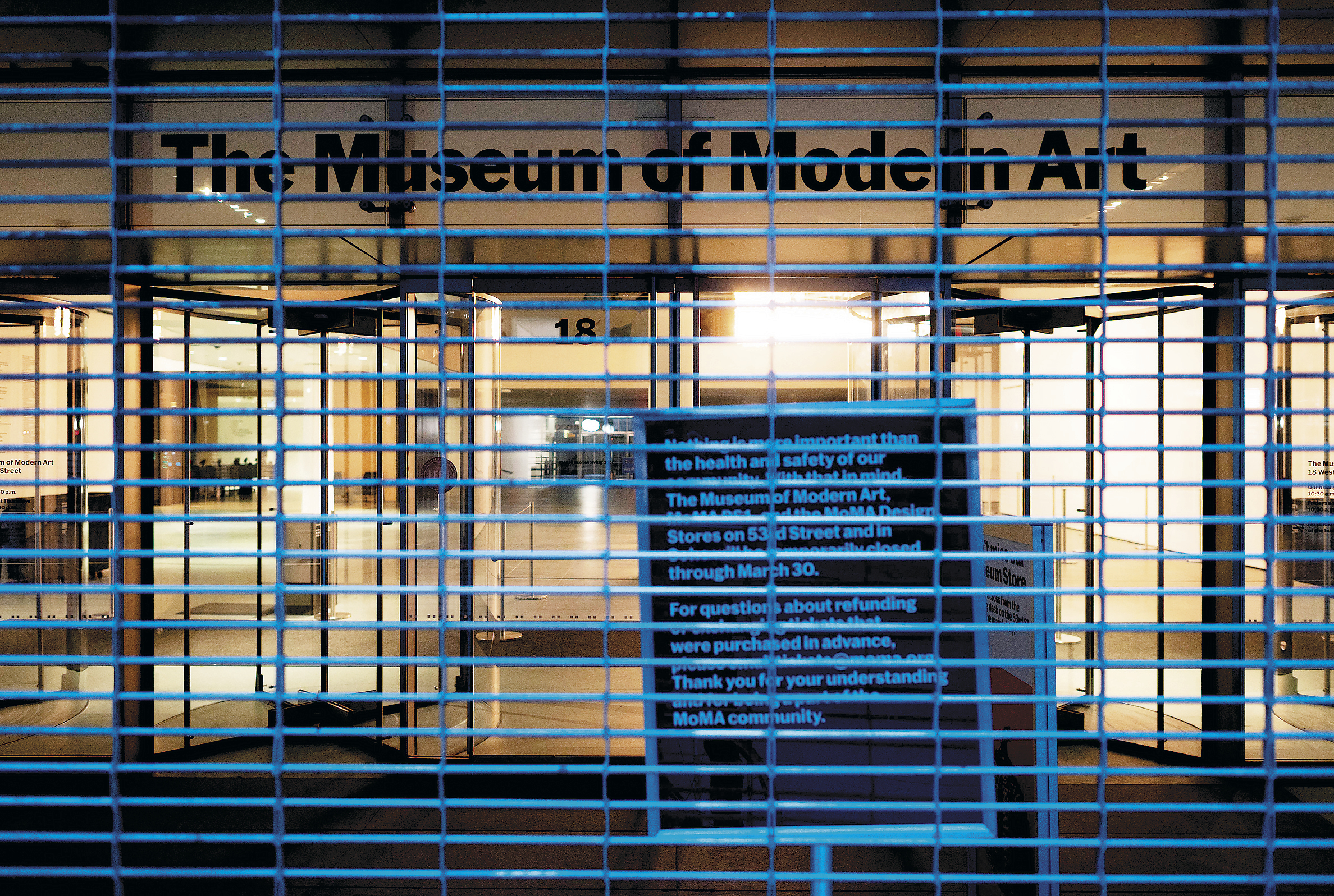 Across the country, museums and theaters have had to shut their doors.