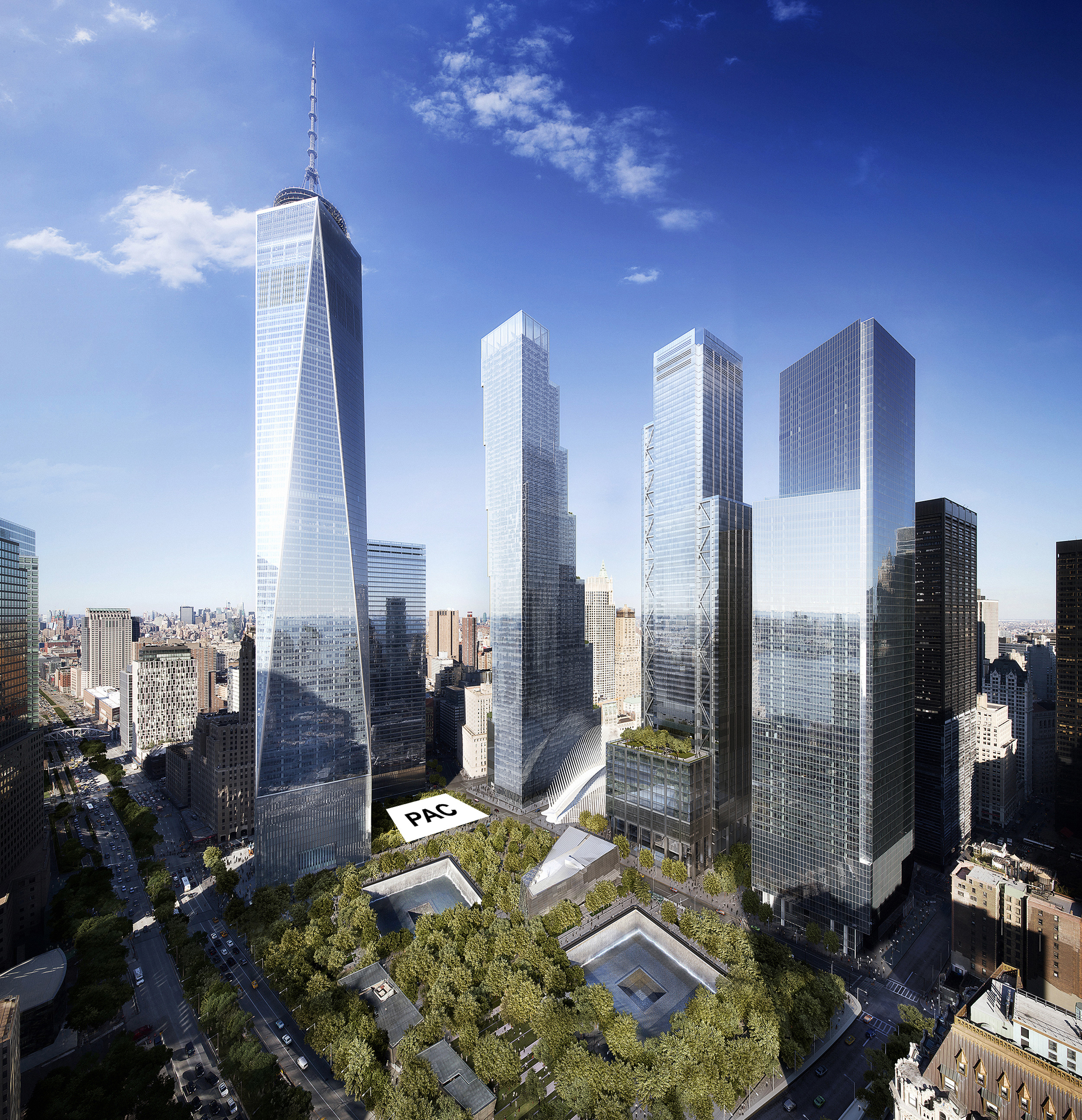 Ronald Perelman’s gift will go toward building and endowing a performing-arts complex at the World Trade Center.