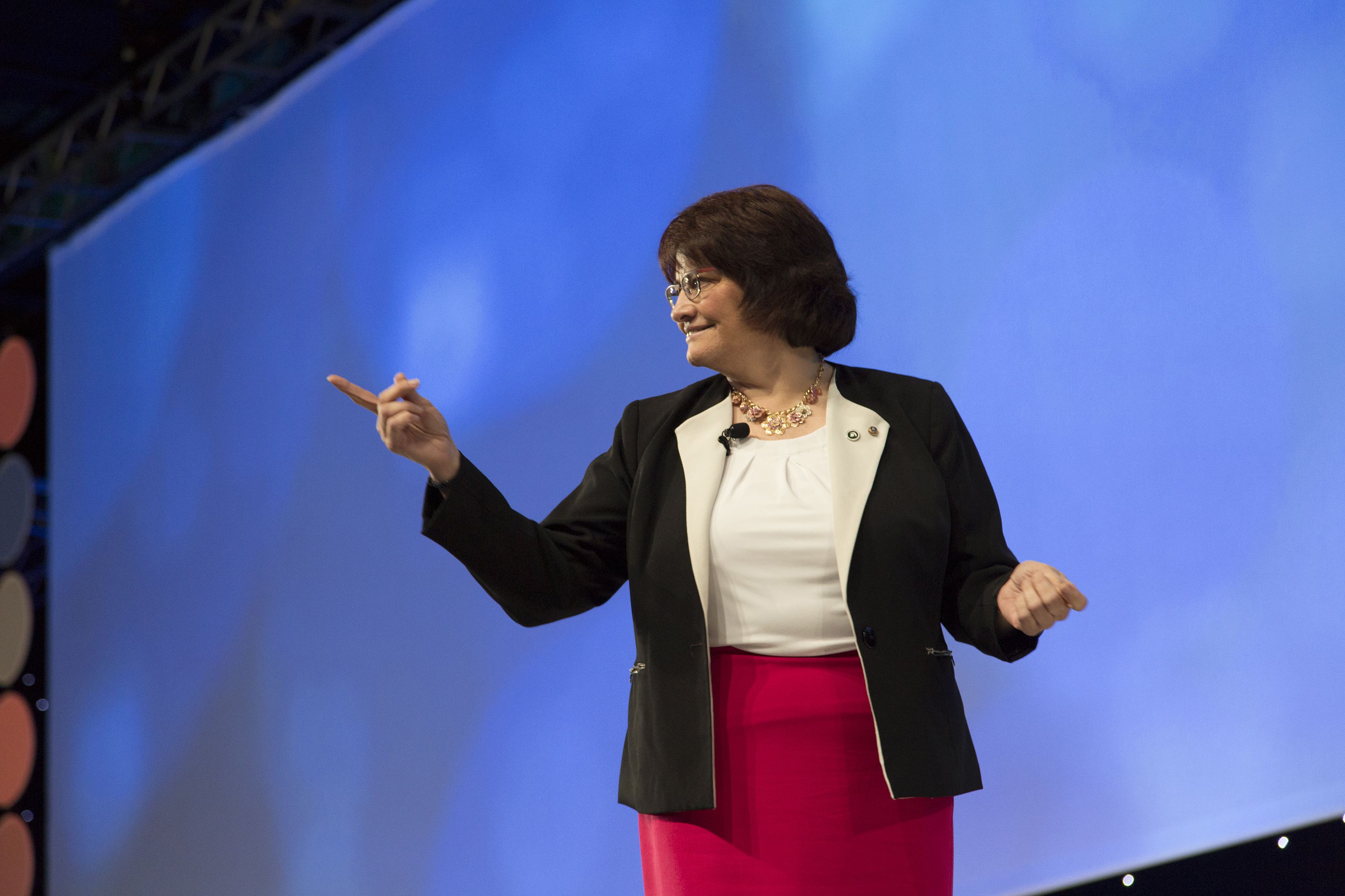 Susan A. “Sue” Petrisin, new president of the Board of Trustees at Kiwanis International