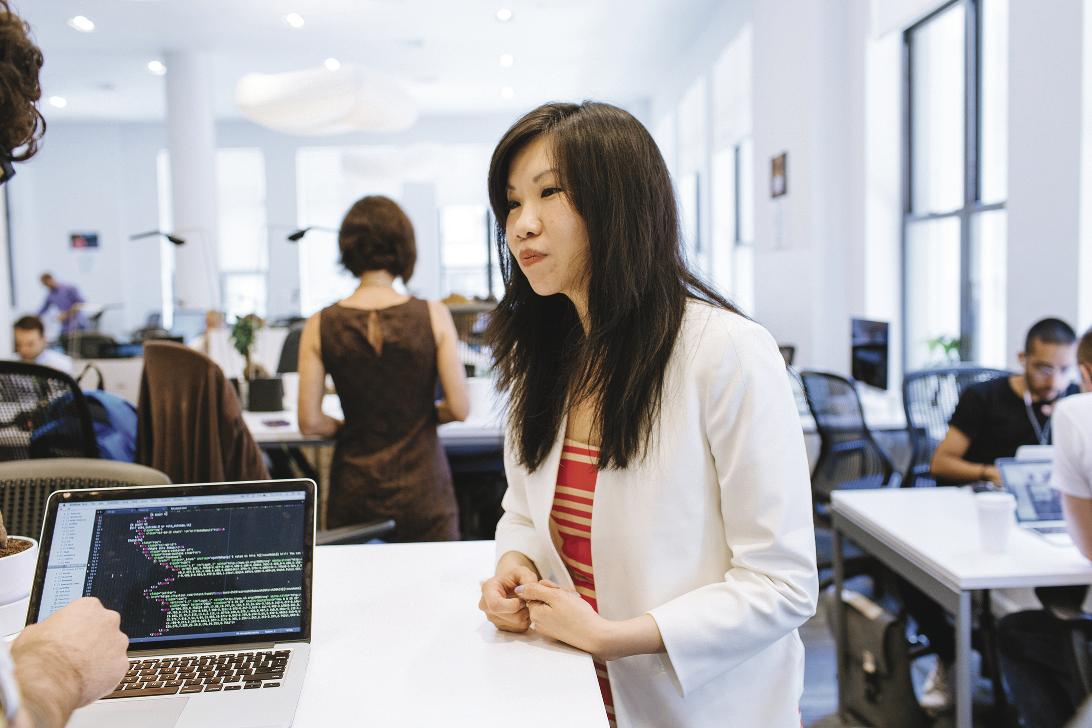 Maria Yuan founded IssueVoter to make it easier for people to share their opinions on political issues with their representative in Congress. 