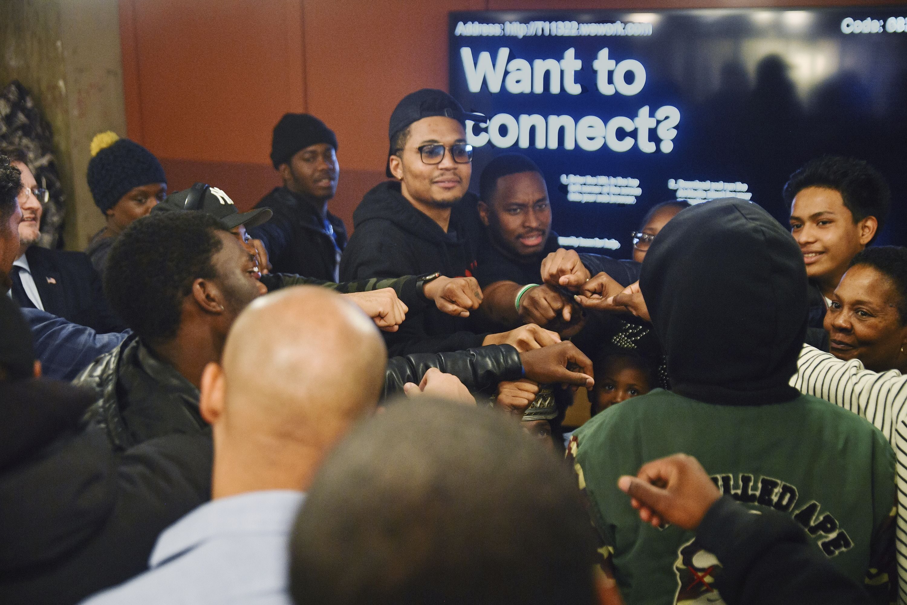 Darius Baxter, a co-founder of GoodProjects, seek out others regardless of their differences to create a sense of community.