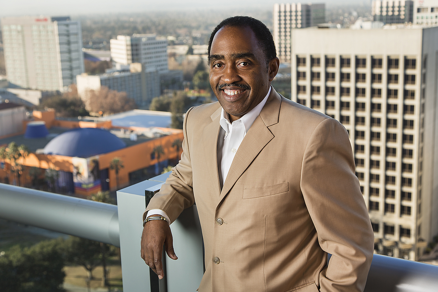 CHANGING COURSE: Emmett Carson, president of the Silicon Valley Community Foundation, canceled a giving-day event after hearing from his staff and participating nonprofits that the costs  outweighed the benefits. 