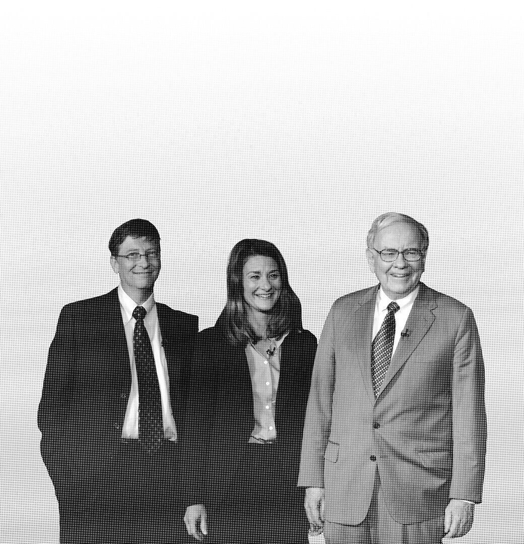 Bill and Melinda Gates and Howard Buffett started the Giving Pledge in 2010.