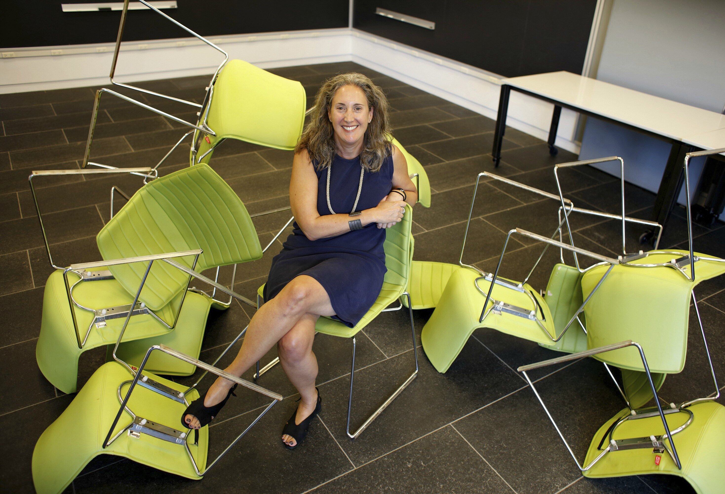 ENTREPRENEURIAL CULTURE: Laura Callanan launched Upstart Co-Lab to attract impact investment for artists working to raise awareness of social issues and problems in their communities.