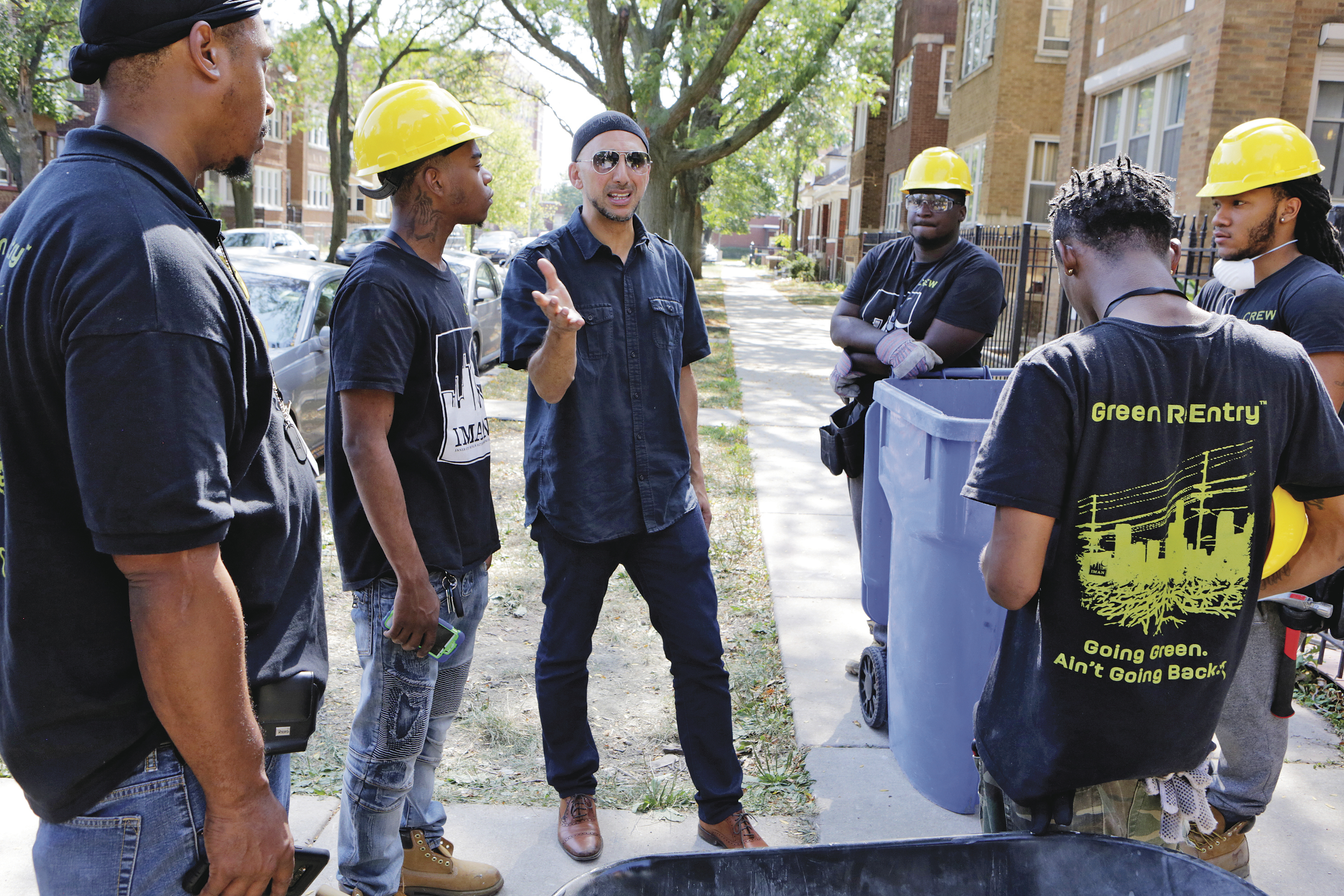 IMAN used foundation grants to start a job-training program that helps men returning from prison become certified in a trade.