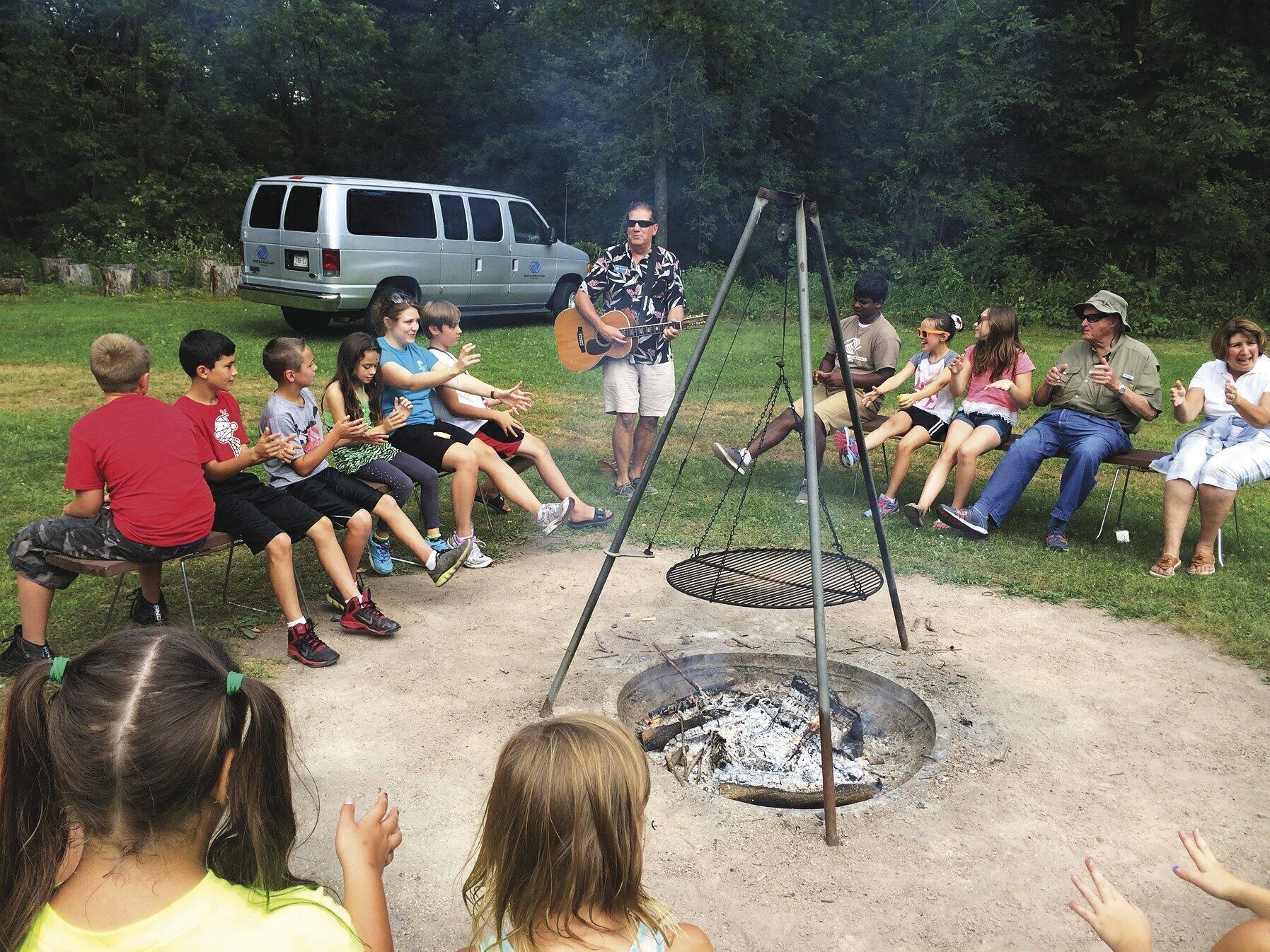 When he’s not leading camp songs, Marc Dosogne, head of the Oshkosh, Wis., chapter, draws on training he received from national headquarters to build a pipeline of big donors.