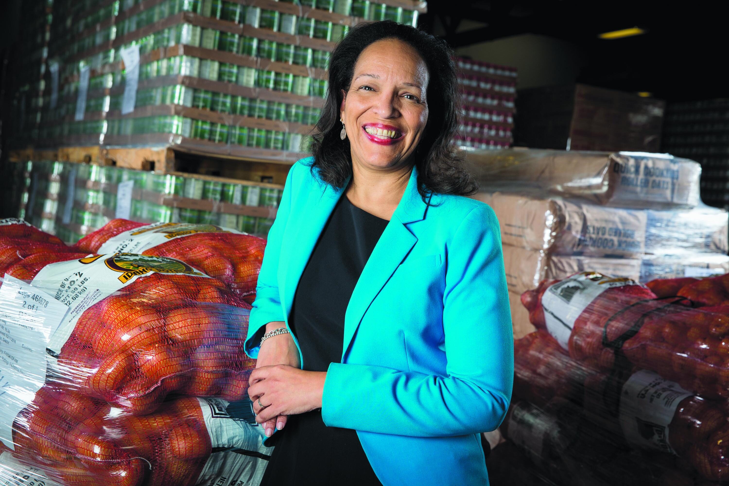 HIRING HELP: Gloria Jetter Crockett, of Second Harvest Food Bank of Orange County, will use a grant from Feeding America to subsidize a new major gift officer’s salary. 