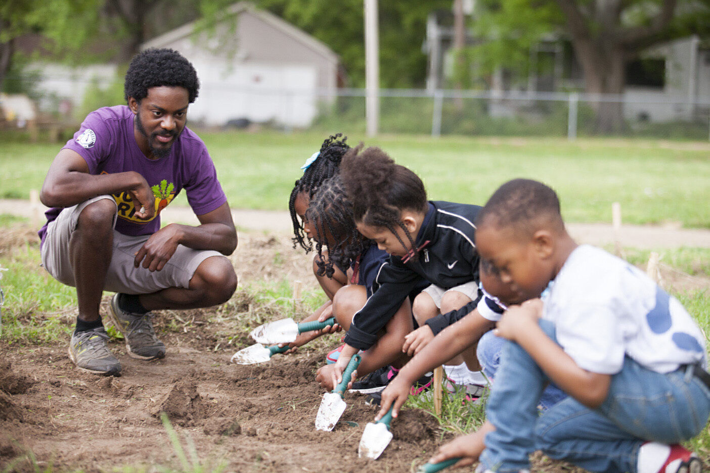 FoodCorps, a nonprofit AmeriCorps program that works with schools to improve student nutrition, has quickly grown from a $2 million budget in its first year to $10.5 million today, with staff and volunteers in 18 states.