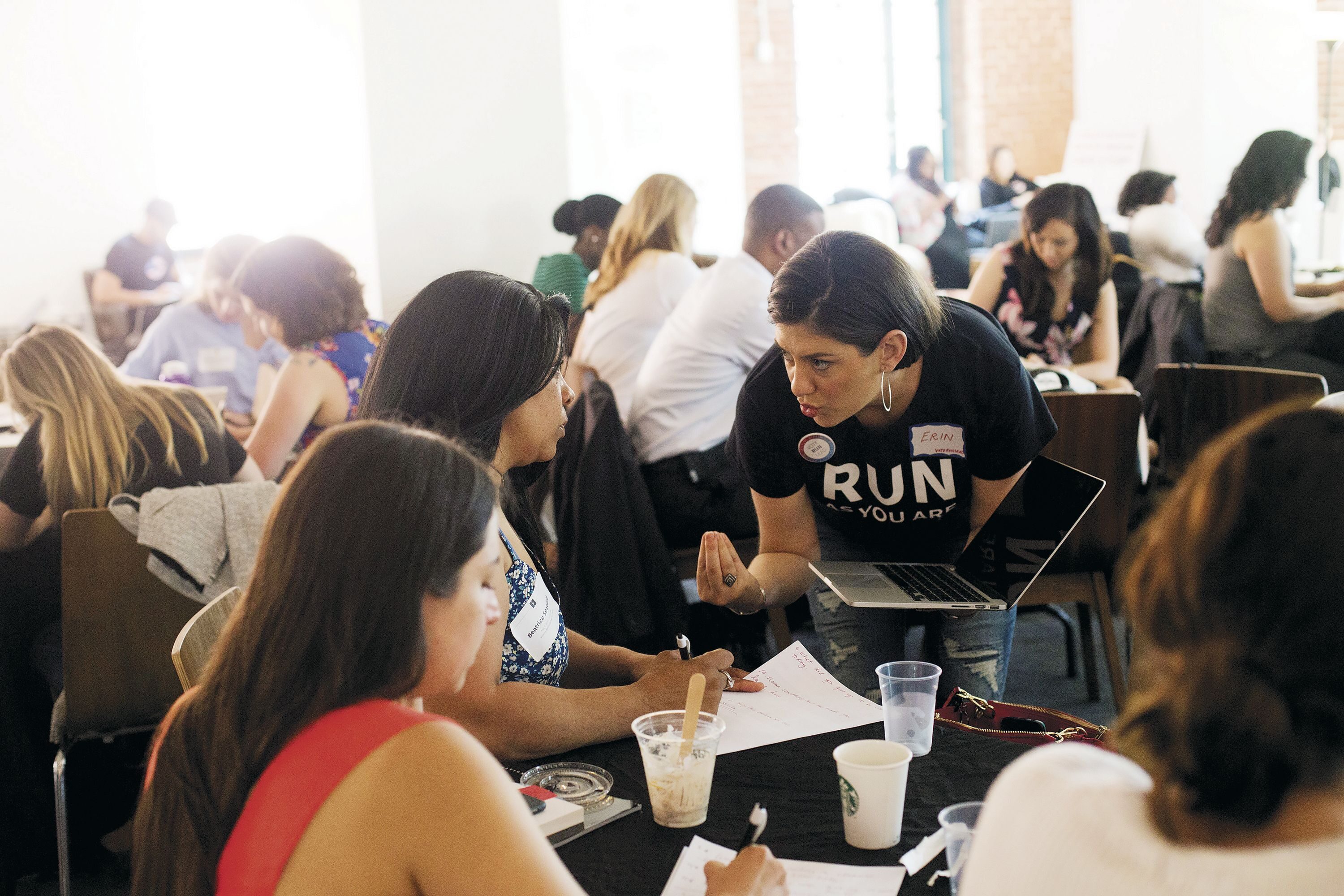 Since the divisive 2016 election, Erin Vilardi’s nonprofit has trained 13,000 women.