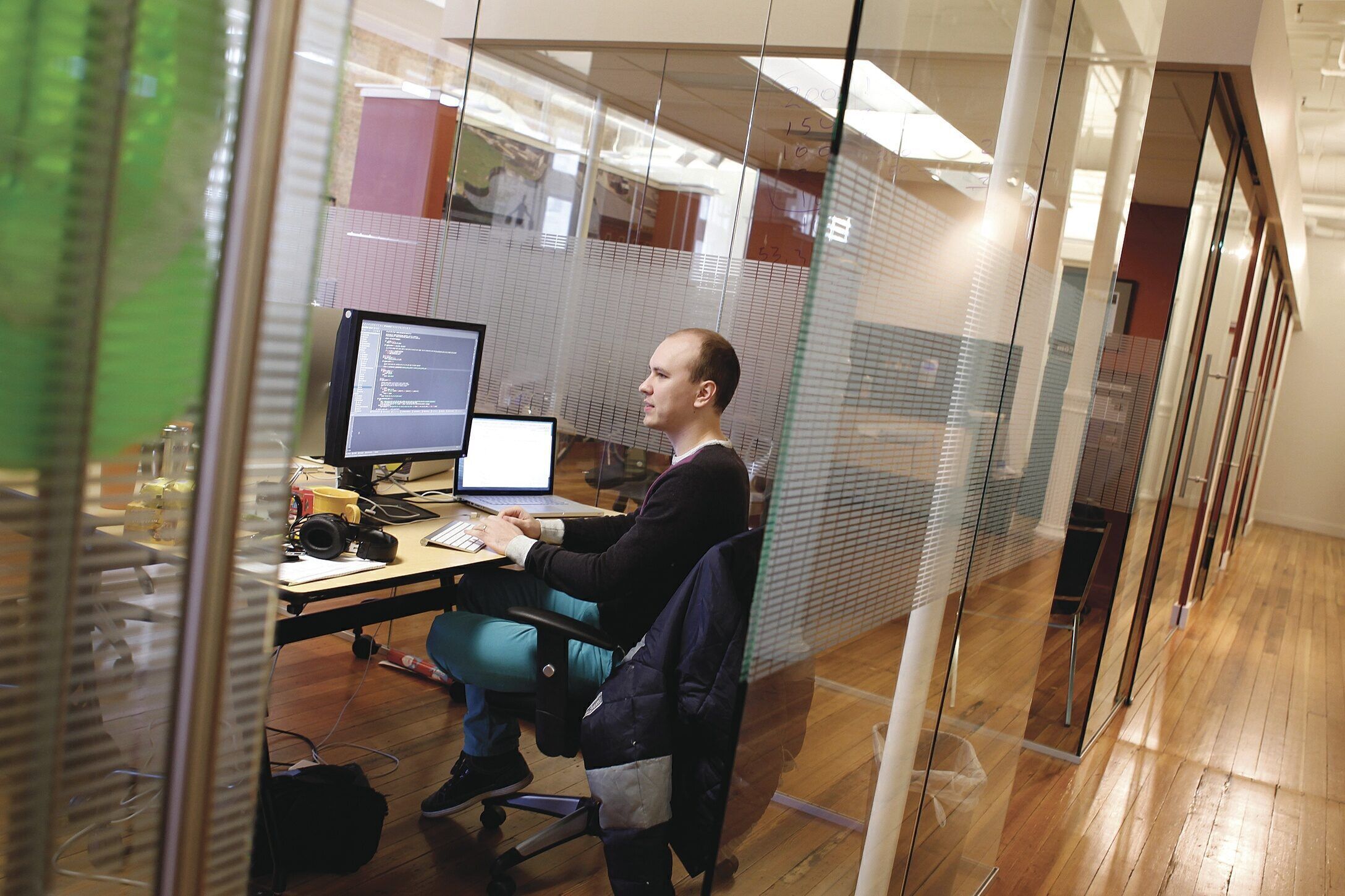 Once a manufacturing hub, the area now attracts start-ups such as Bellhops, a tech-based business that matches homeowners to companies that provide moving services.