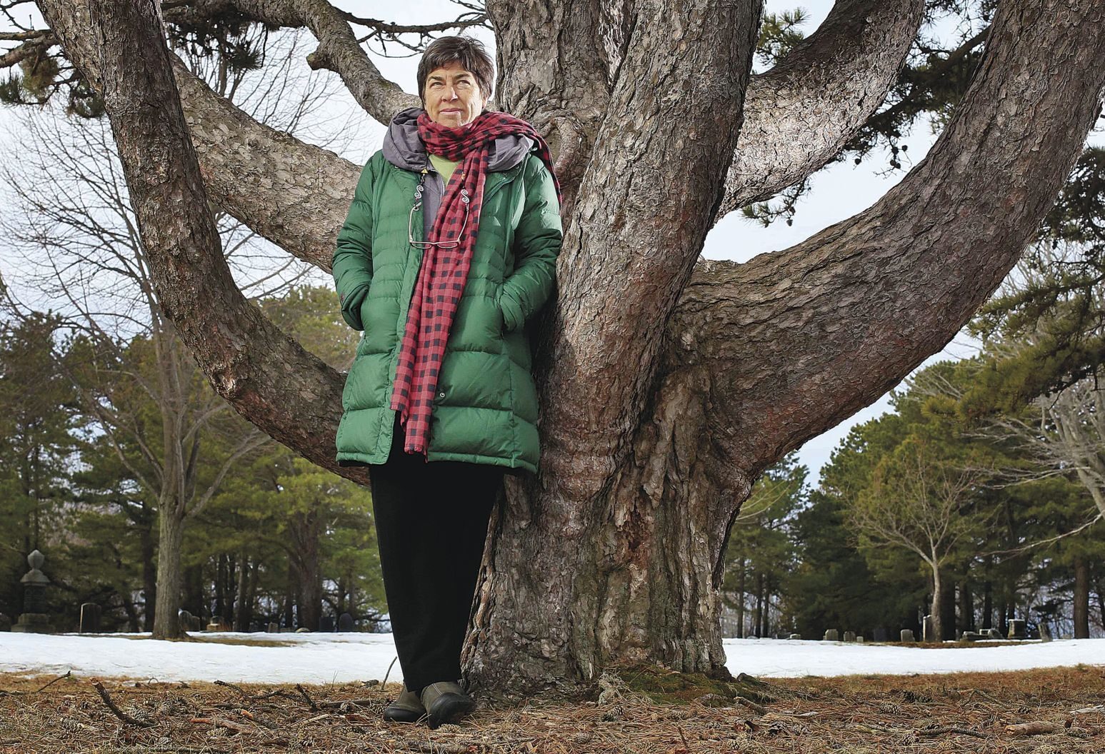 PHILANTHROPIC ROOTS: Roxanne Quimby lived for years in rural Maine before amassing the natural-products fortune that allowed her to buy up and preserve tens of thousands of acres of the state's North Woods.