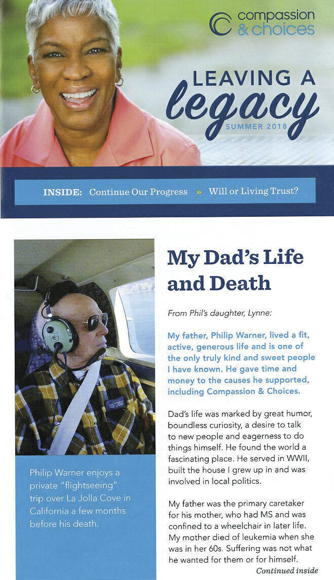 Compassion &amp; Choices: Getting Everyone Involved in Seeking Bequests 1