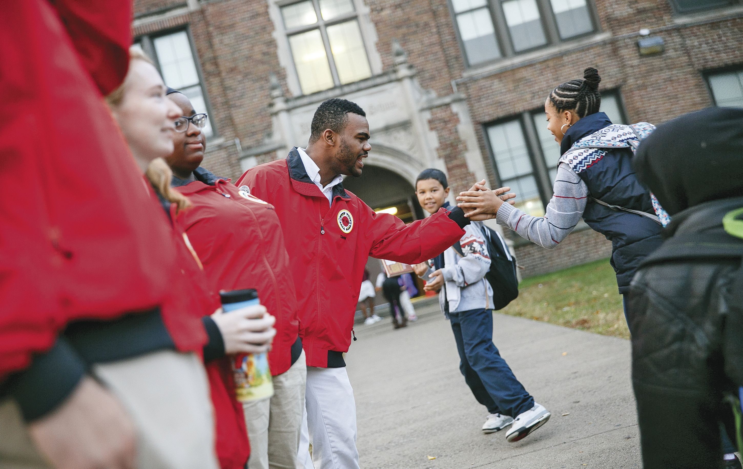 WHAT SLUMP? City Year, now operating in Detroit and more than two dozen other cities, defies the downward trend in giving to social-service organizations.  