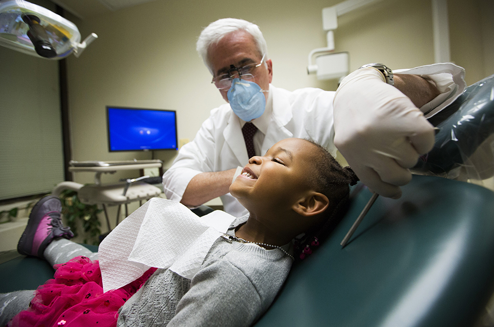With more than 63 million Americans living in areas with dentist shortages, Pew promotes cost-effective policies that will help millions of them to get the dental care they need to leave healthy lives. (Katye Martens/The Pew Charitable Trusts)