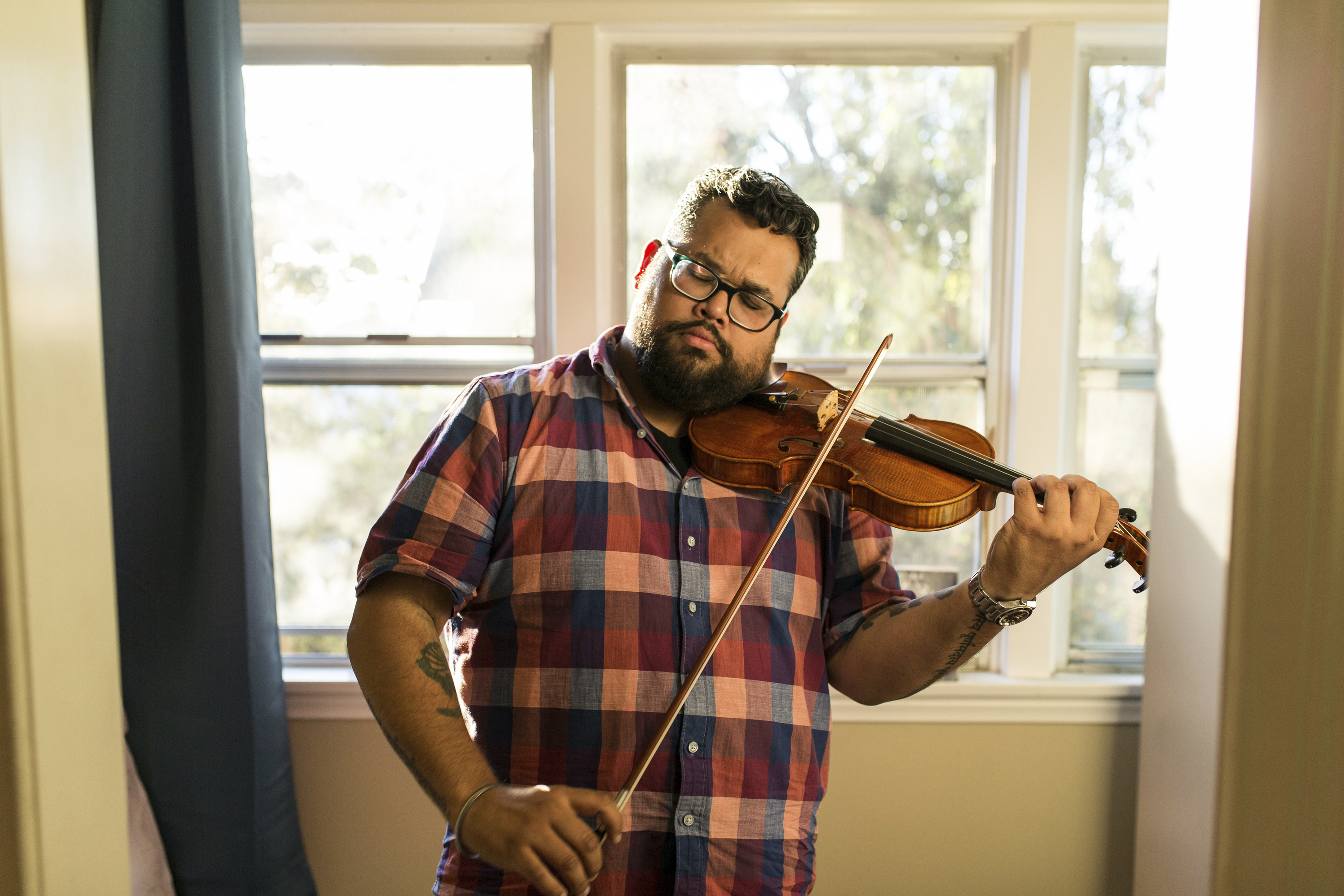 Vijay Gupta is a classically trained violinist and social-justice advocate who uses music to connect with people in need.