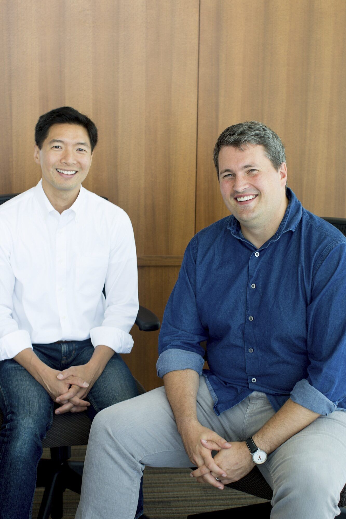 LEAP OF FAITH: Josh Kwan (left) and Dave Blanchard started Praxis to provide tailored training to Christian leaders of nonprofits and cause-focused businesses. 
