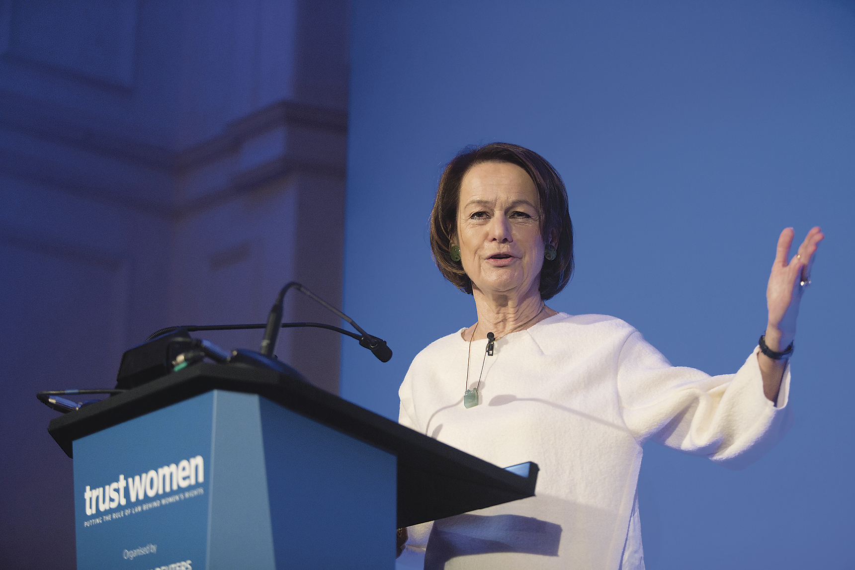 OPEN-MINDED APPROACH: Monique Villa was willing to admit failures and rewrite her original plans for TrustLaw, a legal-assistance nonprofit she formed as head of the Thomson Reuters Foundation.