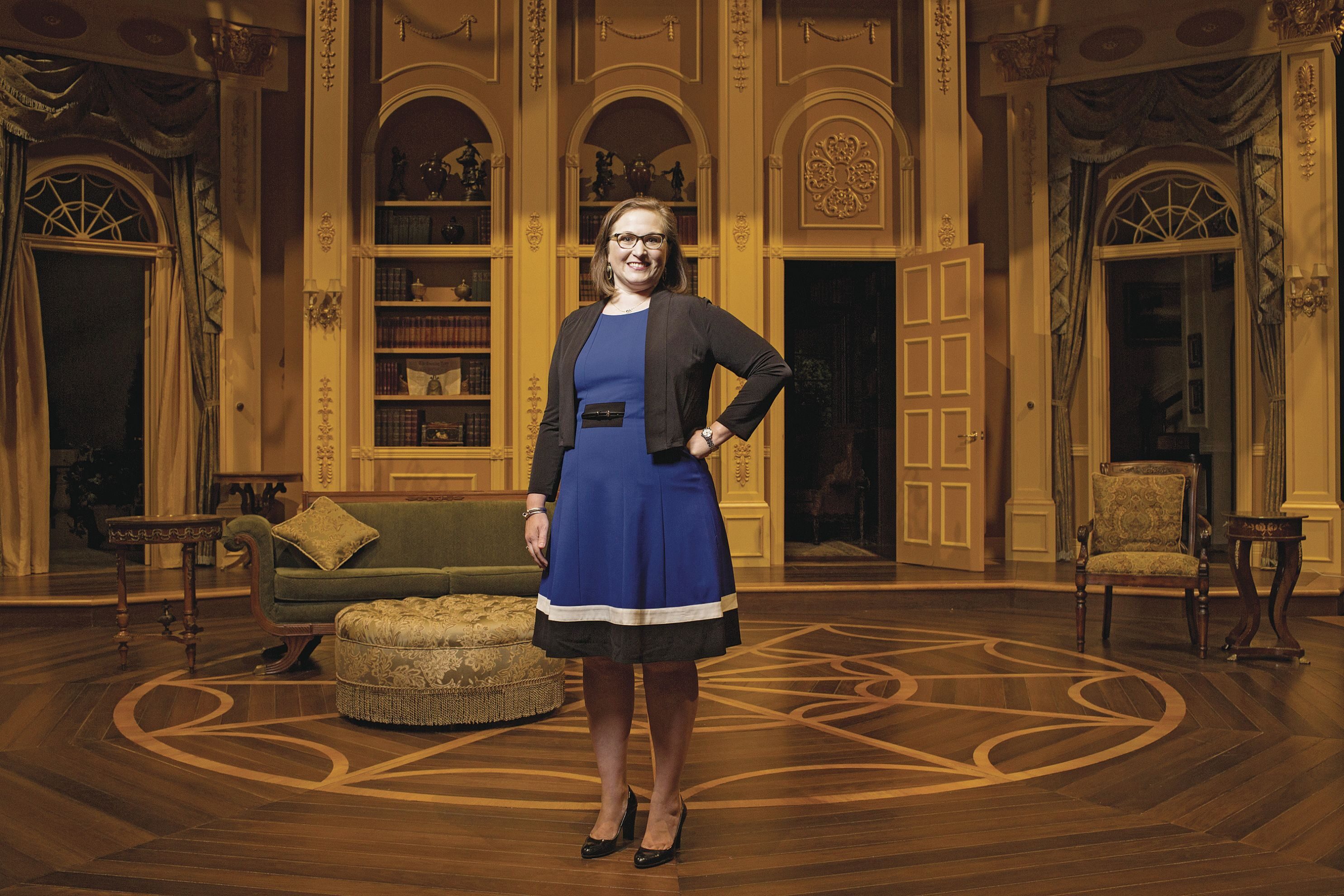 CENTER STAGE: Predictive modeling helped Alley Theatre fundraiser Amy Schwab Lampi identify big donors for a renovation.