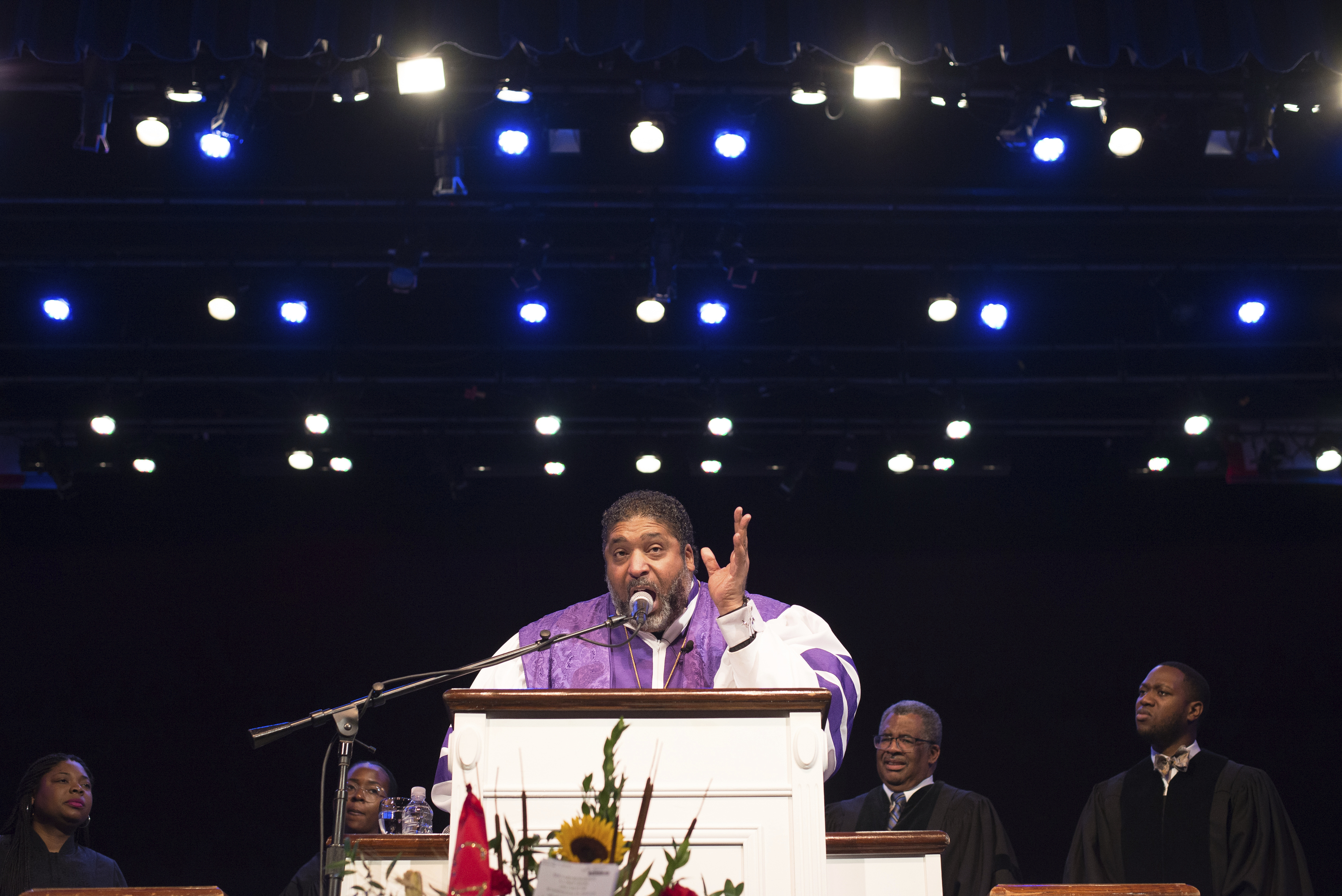 William Barber II helped conduct an audit of systemic racism, poverty, ecological devastation, and the war economy in the United States.