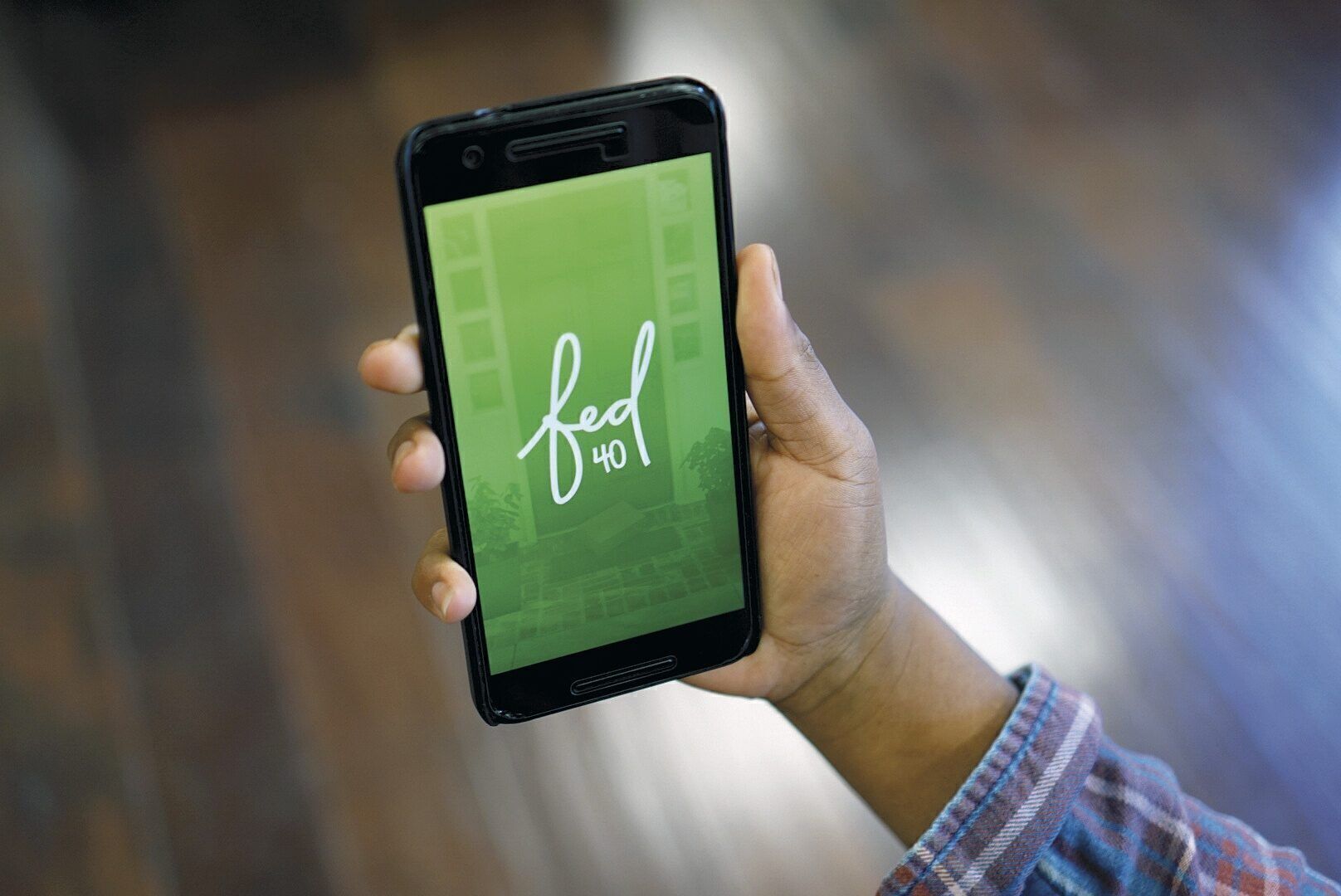 Feeding Children Everywhere’s Fed 40 mobile app lets people apply easily for temporary food assistance.