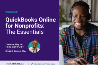 QuickBooks Online for Nonprofits: The Essentials