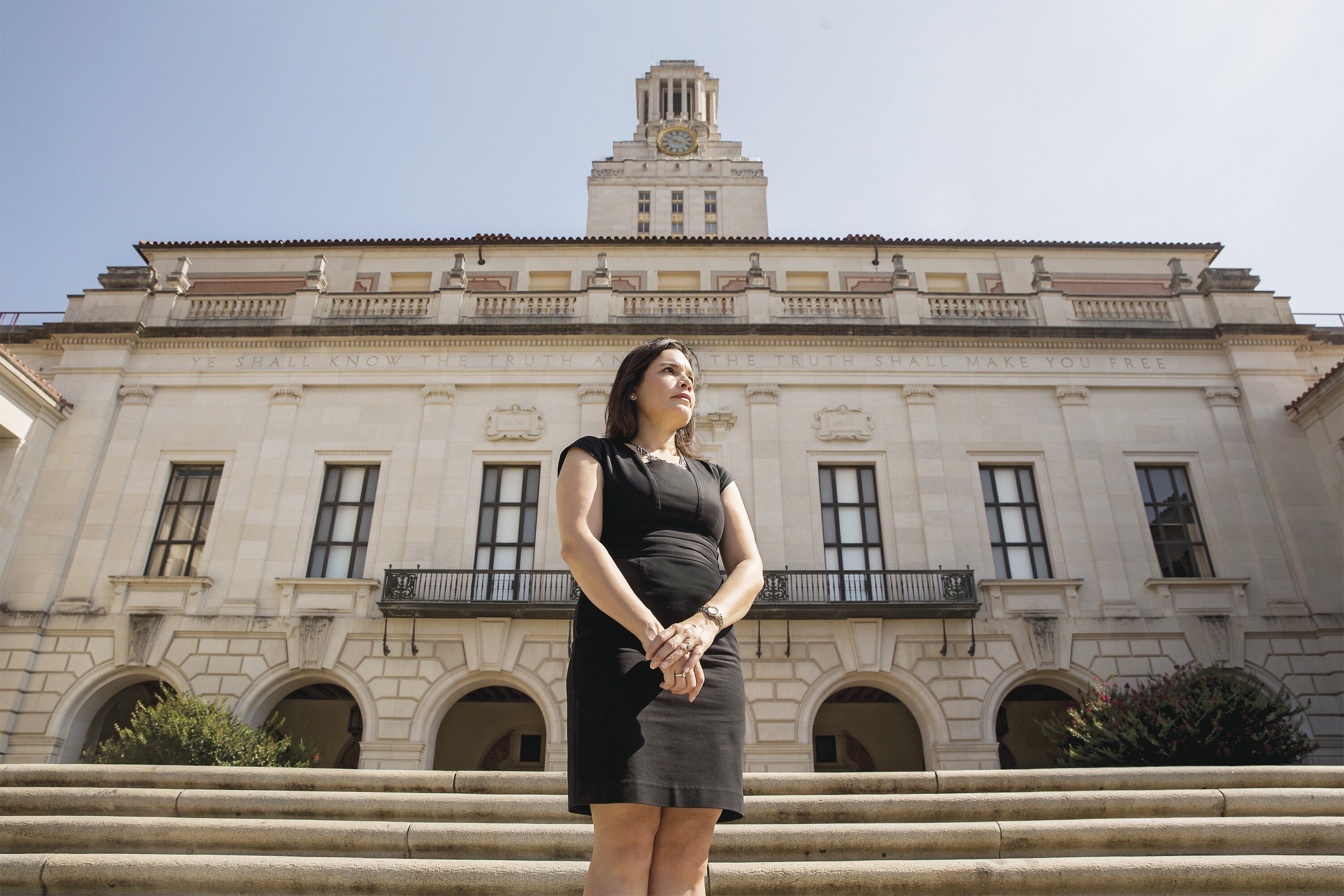 IS BIGGER ALWAYS BETTER?: Priscilla Cortez has honed her craft as a top University of Texas fundraiser, but she worries that large organizations can be too impersonal with donors.