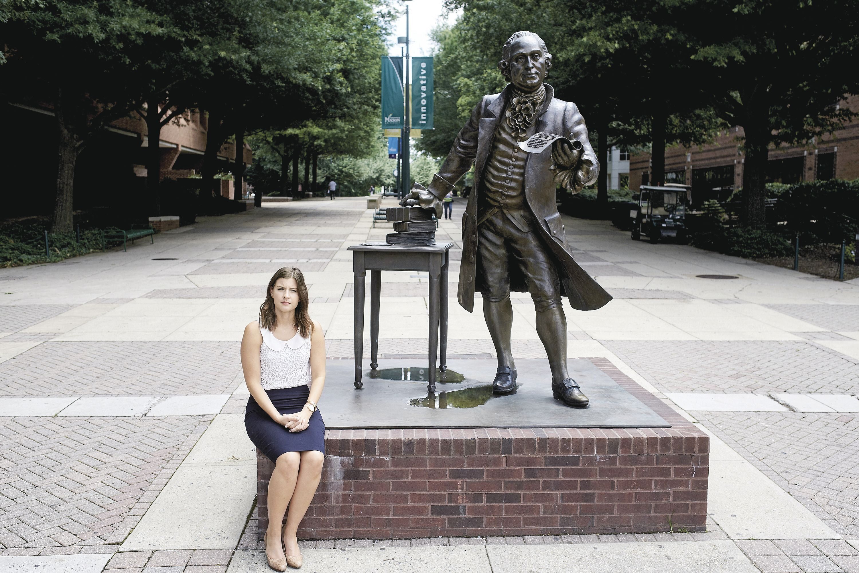 A BIG-TIME EDUCATION: Despite nearly three years in fundraising, Justine Weissenborn didn’t learn many of the basics  until she landed at George Mason University.