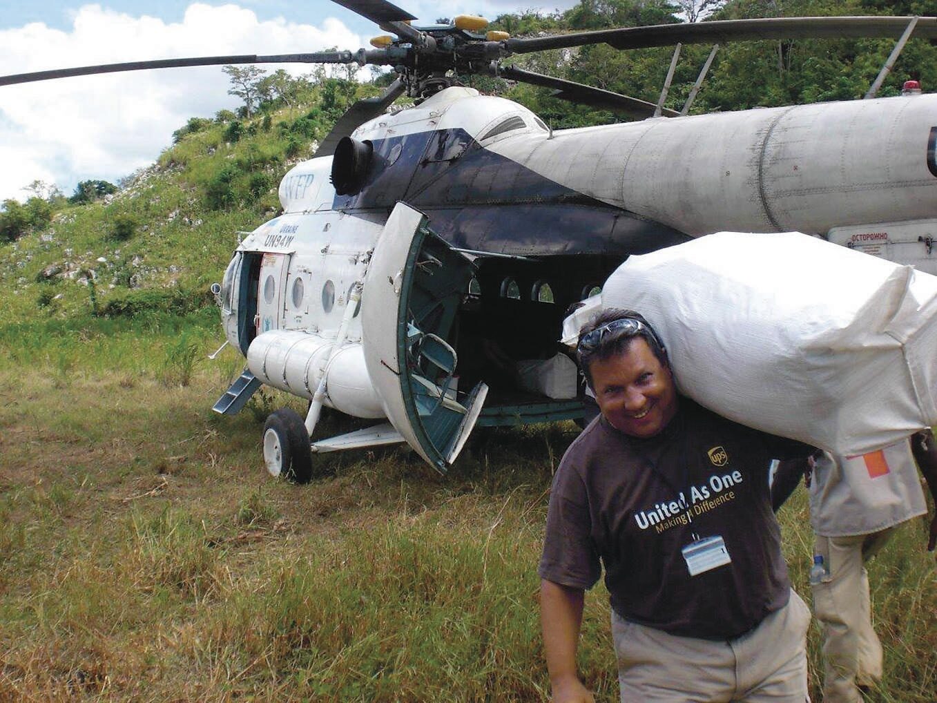 UPS uses its logistics expertise to help with recovery from disasters.