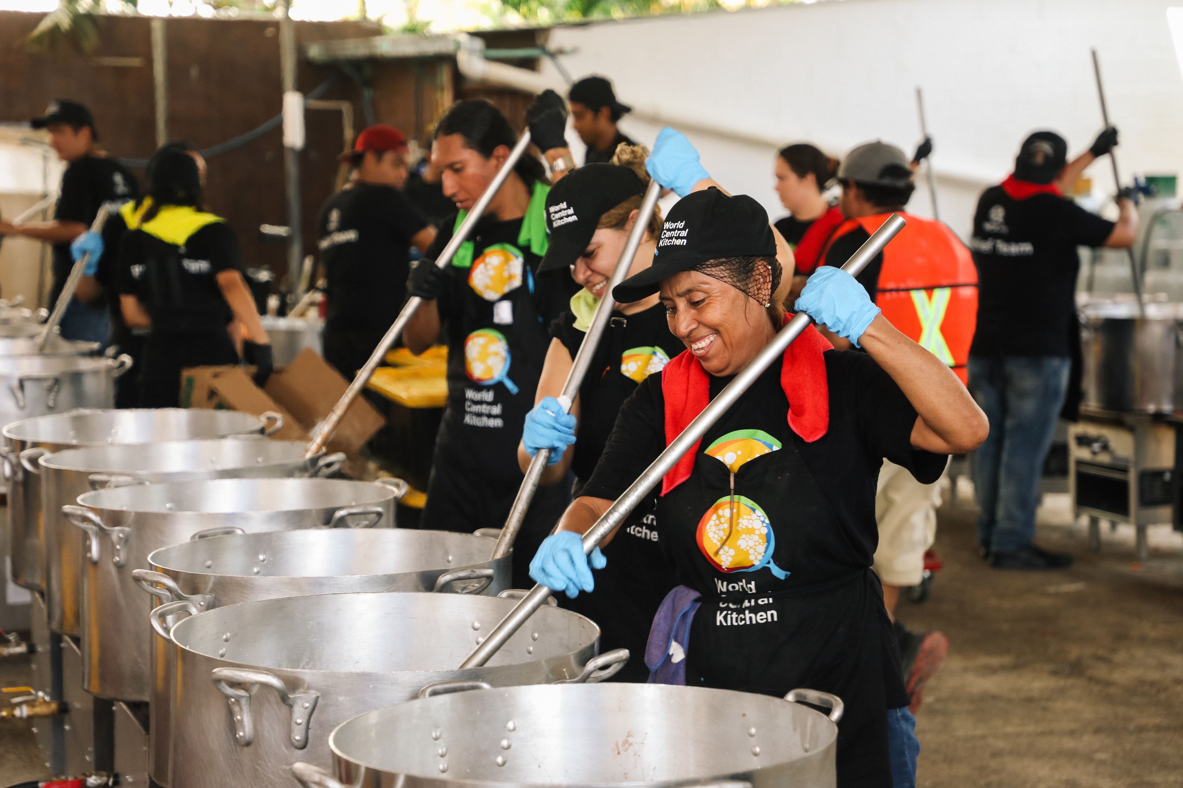 World Central Kitchen provides relief to communities impacted by Hurricane John in Mexico on Oct. 15, 2024. WCK served more than 885,000 meals to various communities impacted by the storm.