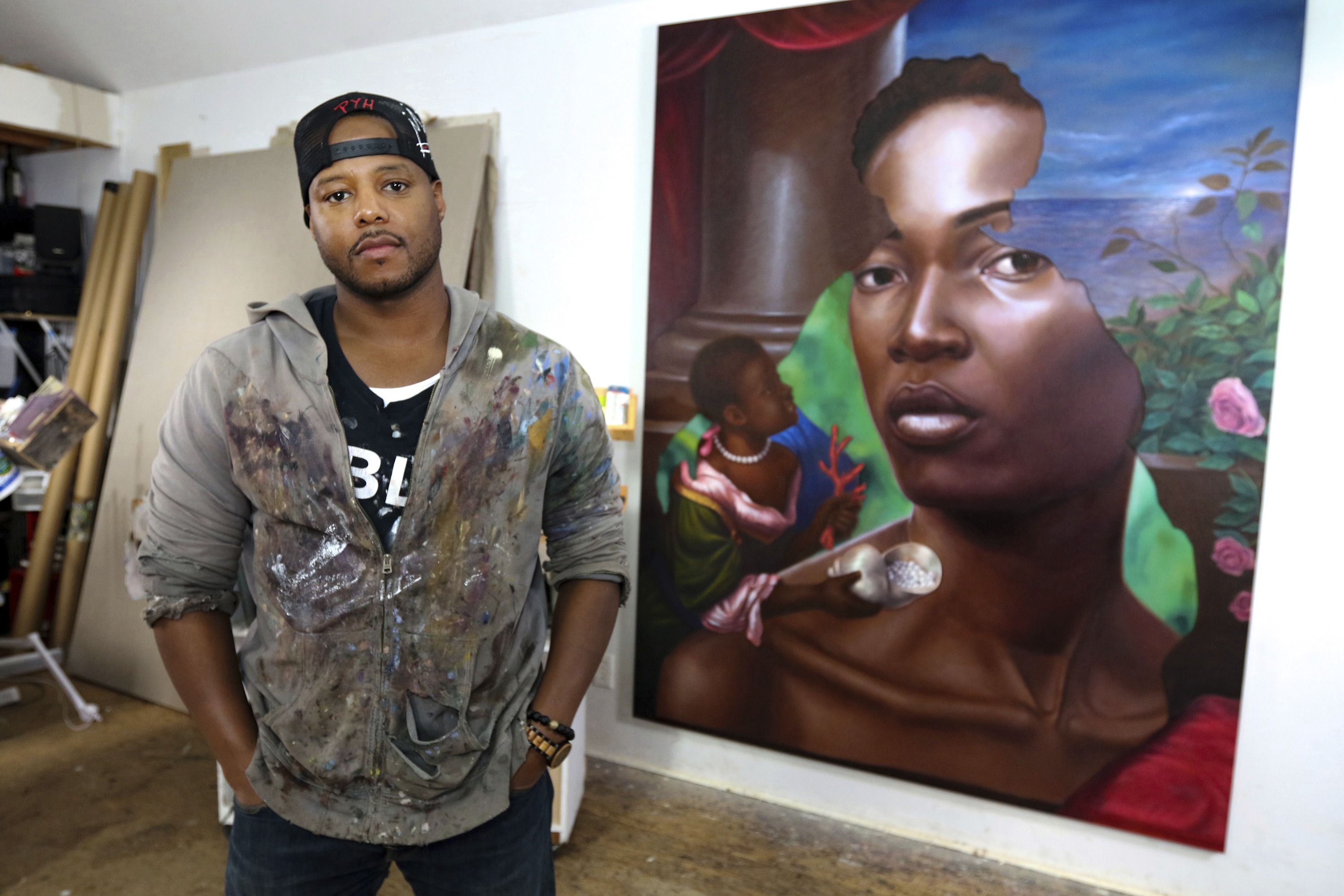 Titus Kaphar is a painter and sculptor who co-founded an arts center to help people find a love of art at a younger age than he did.