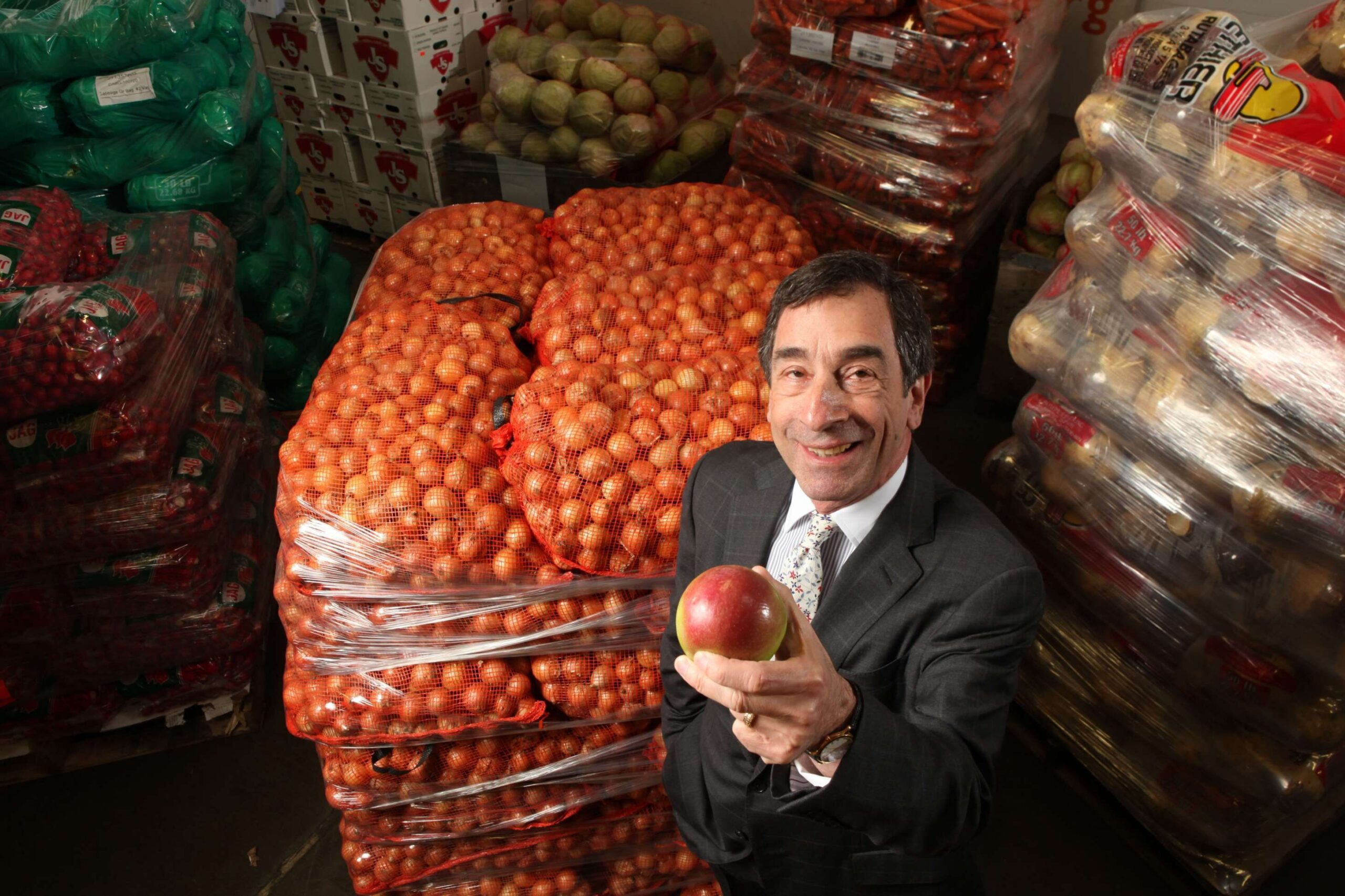 Arthur Stainman, supporter of Food Bank for New York City