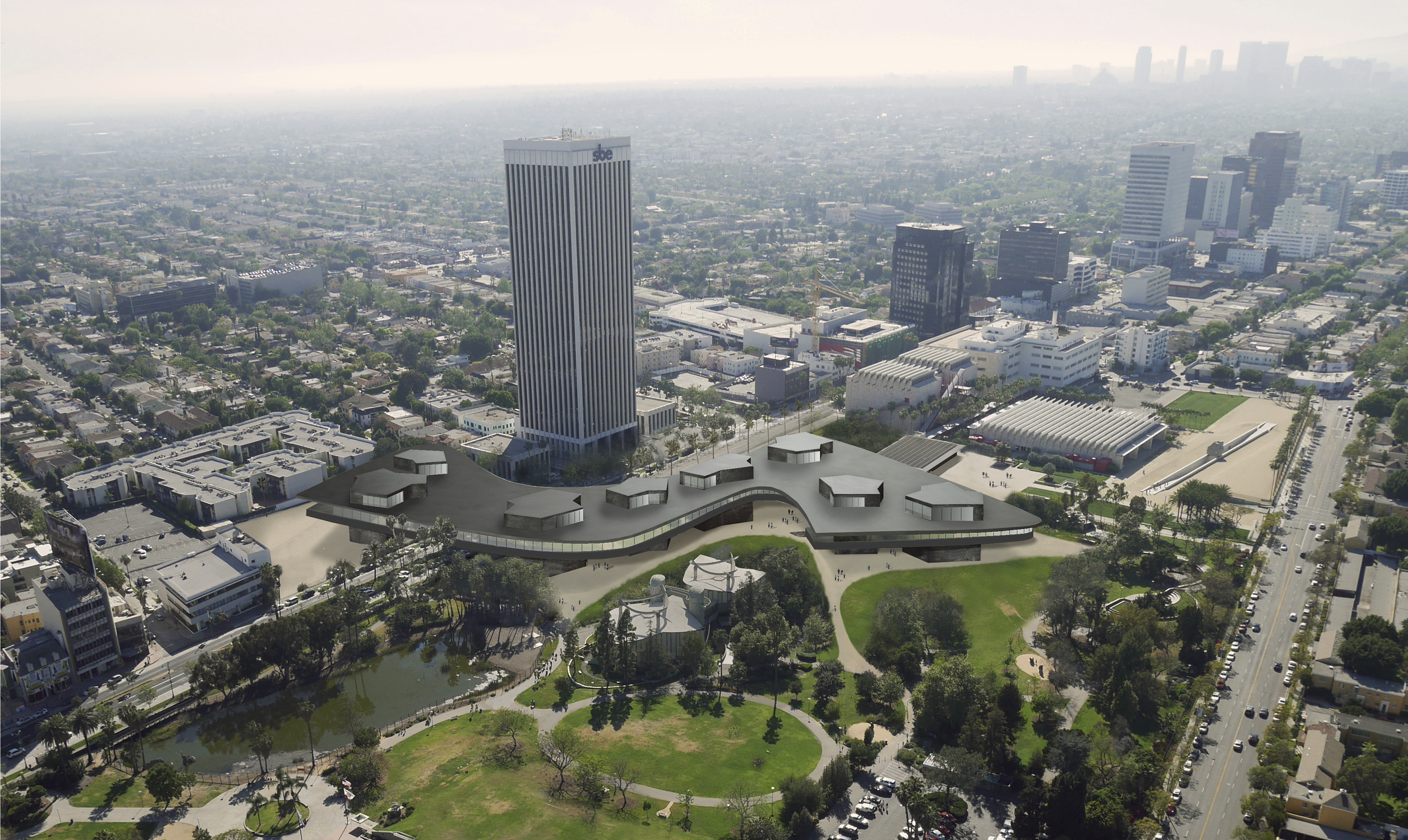 Two pledges totaling $75 million will help fund a new home for the Los Angeles County Museum of Art’s permanent collection.