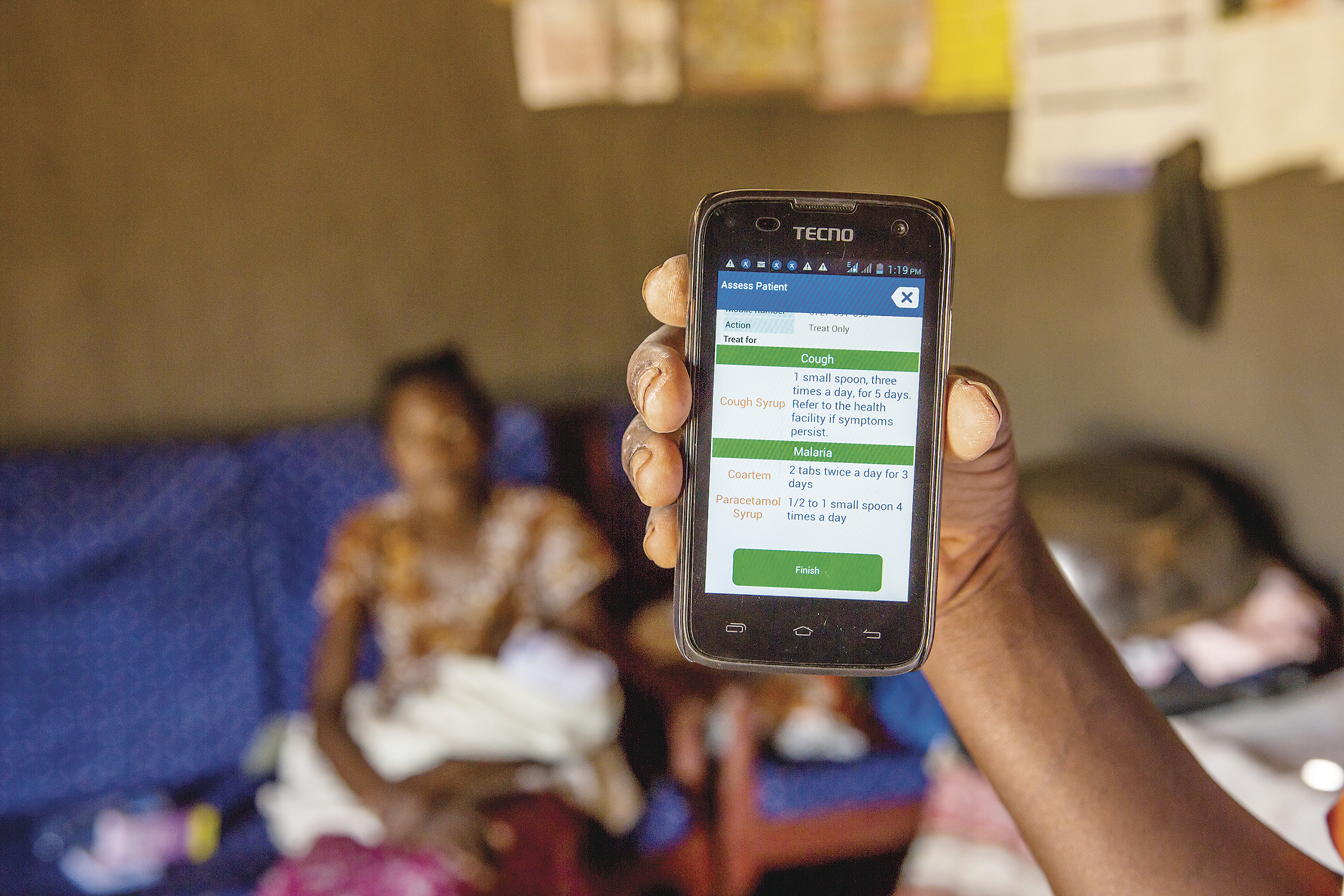 A DOCTOR IN MY POCKET: Living Goods arms its field workers with smartphones to collect data that saves lives.