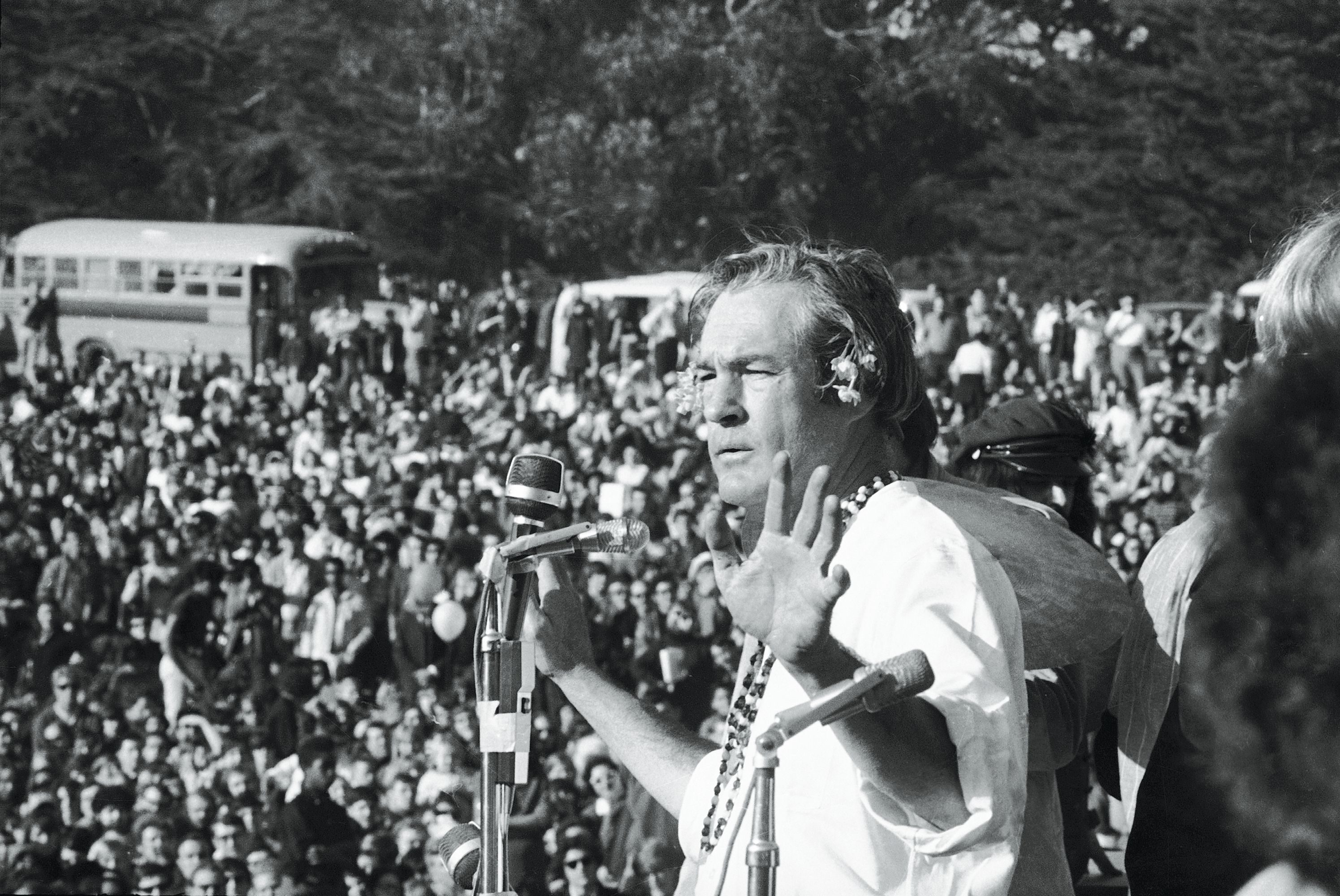 Promising research on hallucinogens came to a halt when the drugs became identified with hippie culture and polarizing figures like psychologist Timothy Leary, who promoted their recreational use.