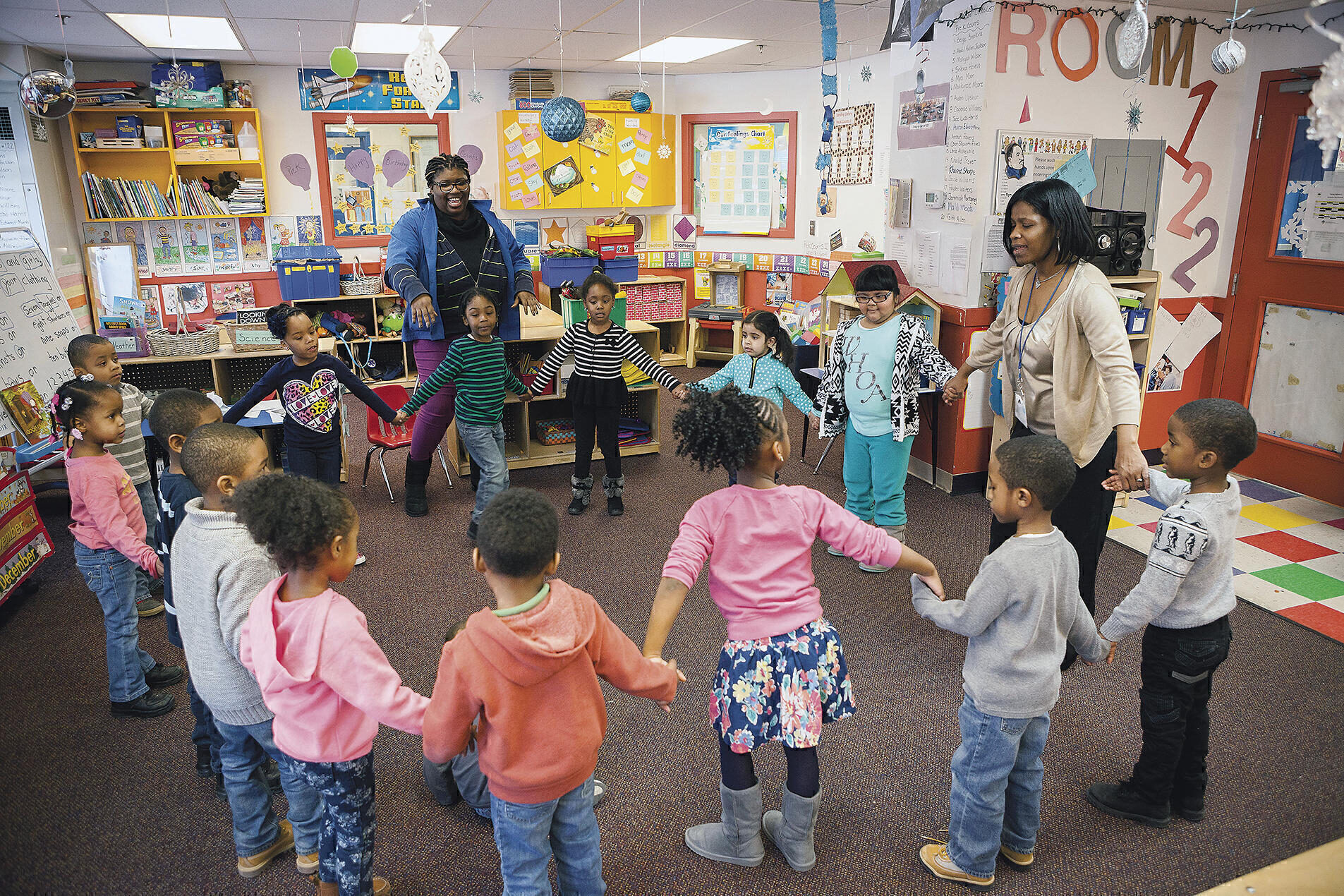 LENDING A HAND: The William Penn Foundation, among several big grant makers increasingly focused on making society more fair,
is supporting high-quality early education and efforts to give children better access to health care.