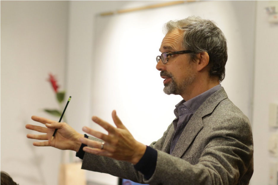 Steve Duncombe, co-founder and co-director of the Center for Artistic Activism