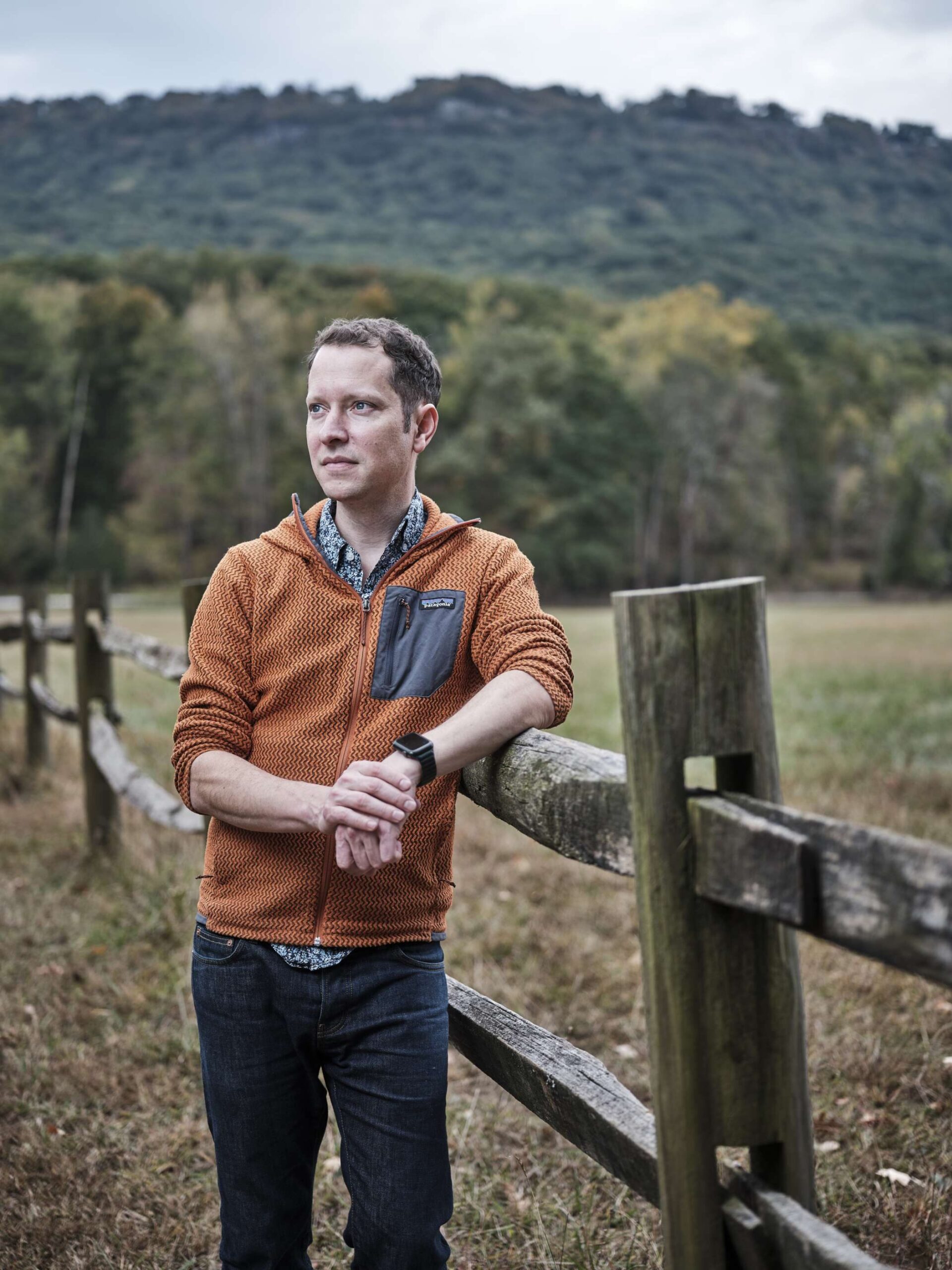 Mark McKnight, President and CEO of Reflection Riding Arboretum and Nature Center in Chattanooga, Tenn. poses for a portrait on the grounds of the center. McKnight’s fundraising energy is engaging with new transplants that have moved to Chattanooga through the course of the pandemic.
